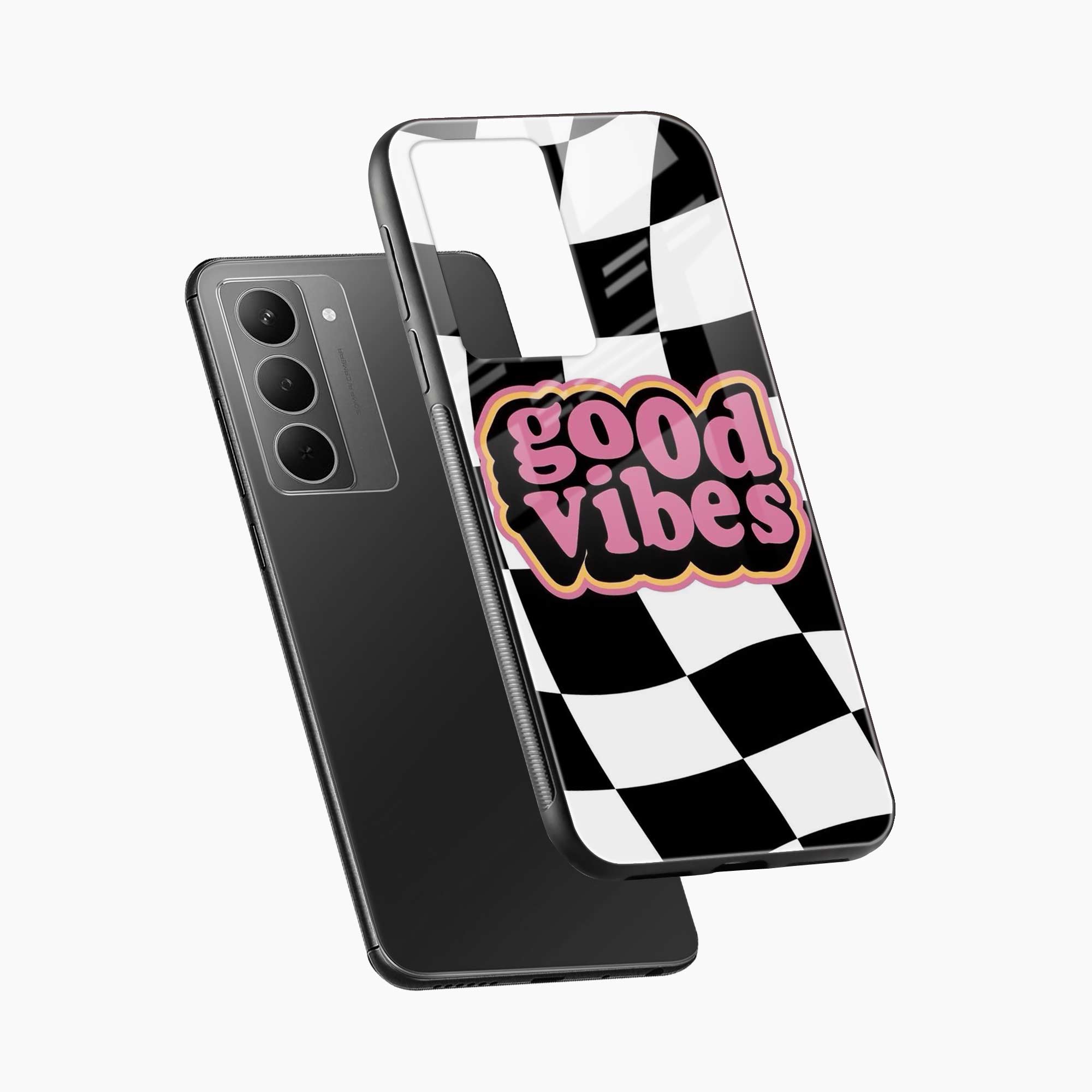 Good Vibes Realme Narzo 80x 5G Back Cover
