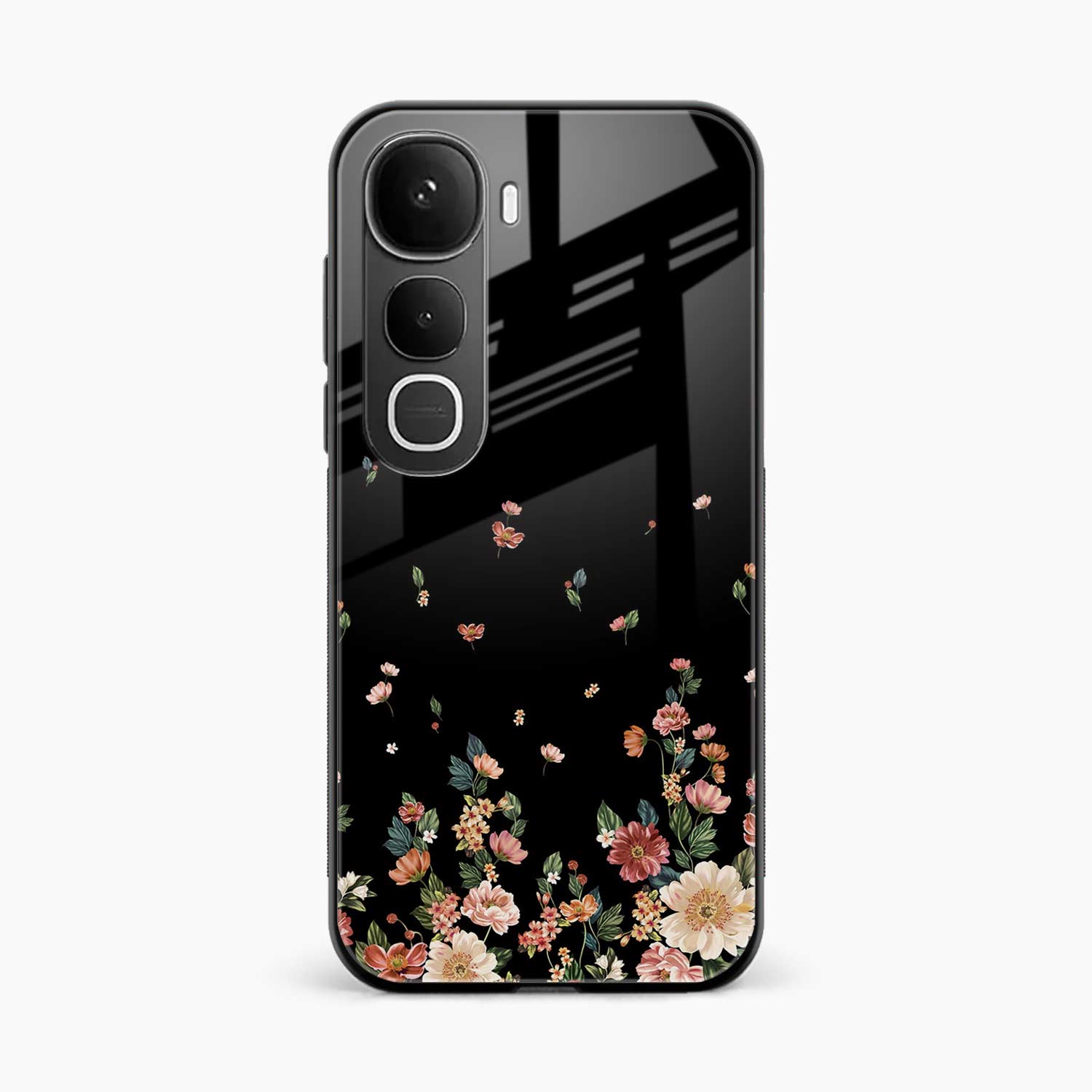 Graceful Floral Vivo Y400 5G Back Cover