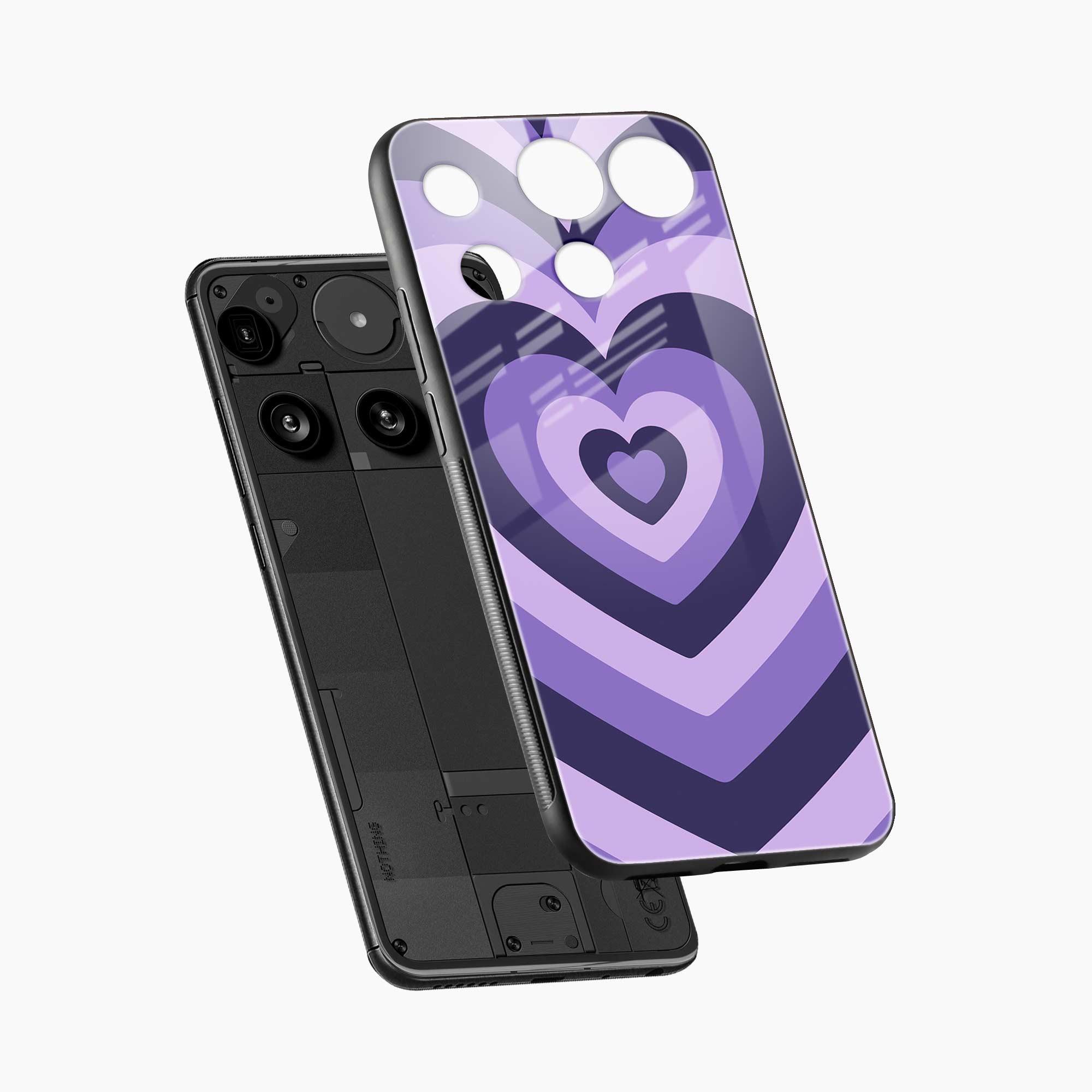 Hearts Nothing Phone 3 Back Cover