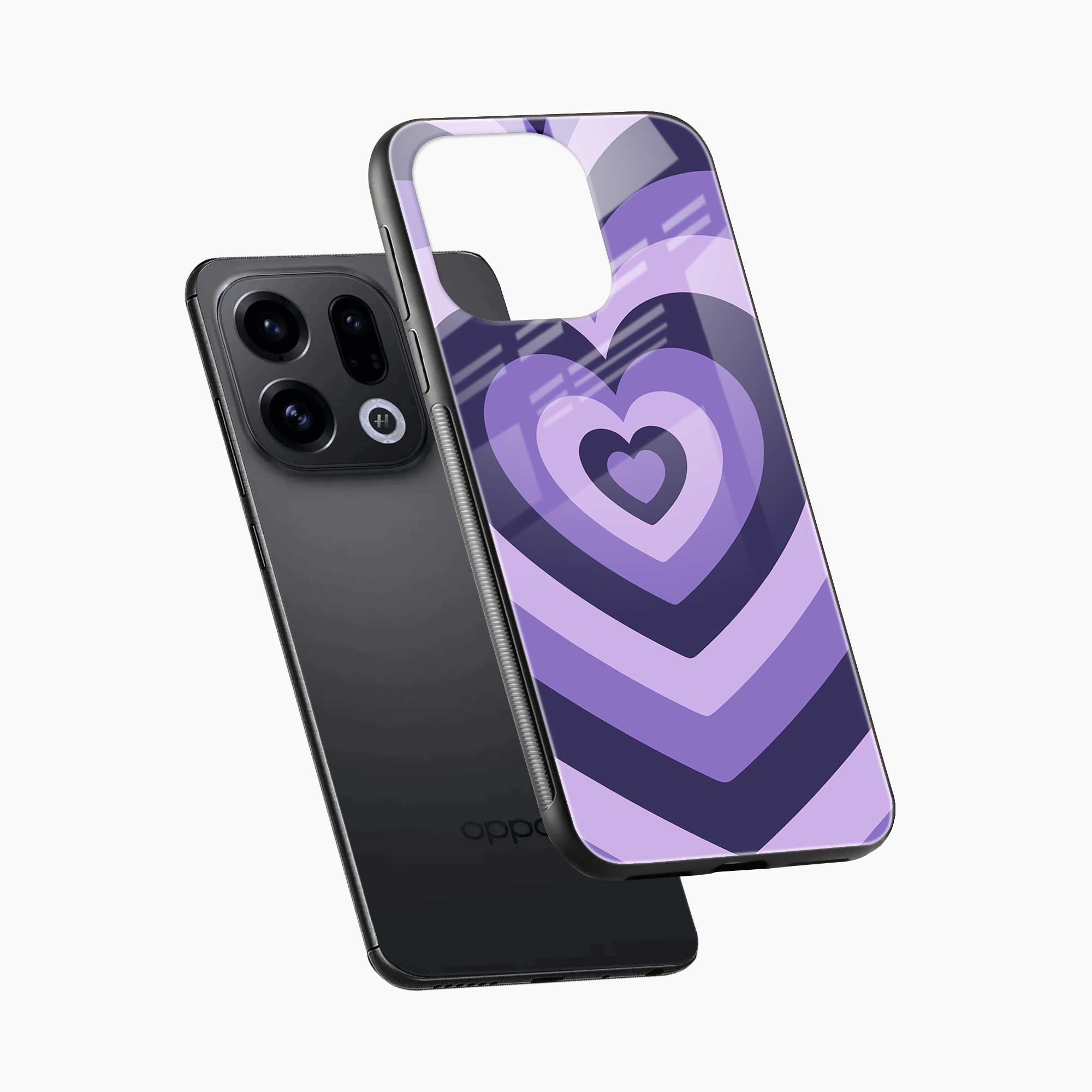 Hearts Oppo Find X9 Back Cover