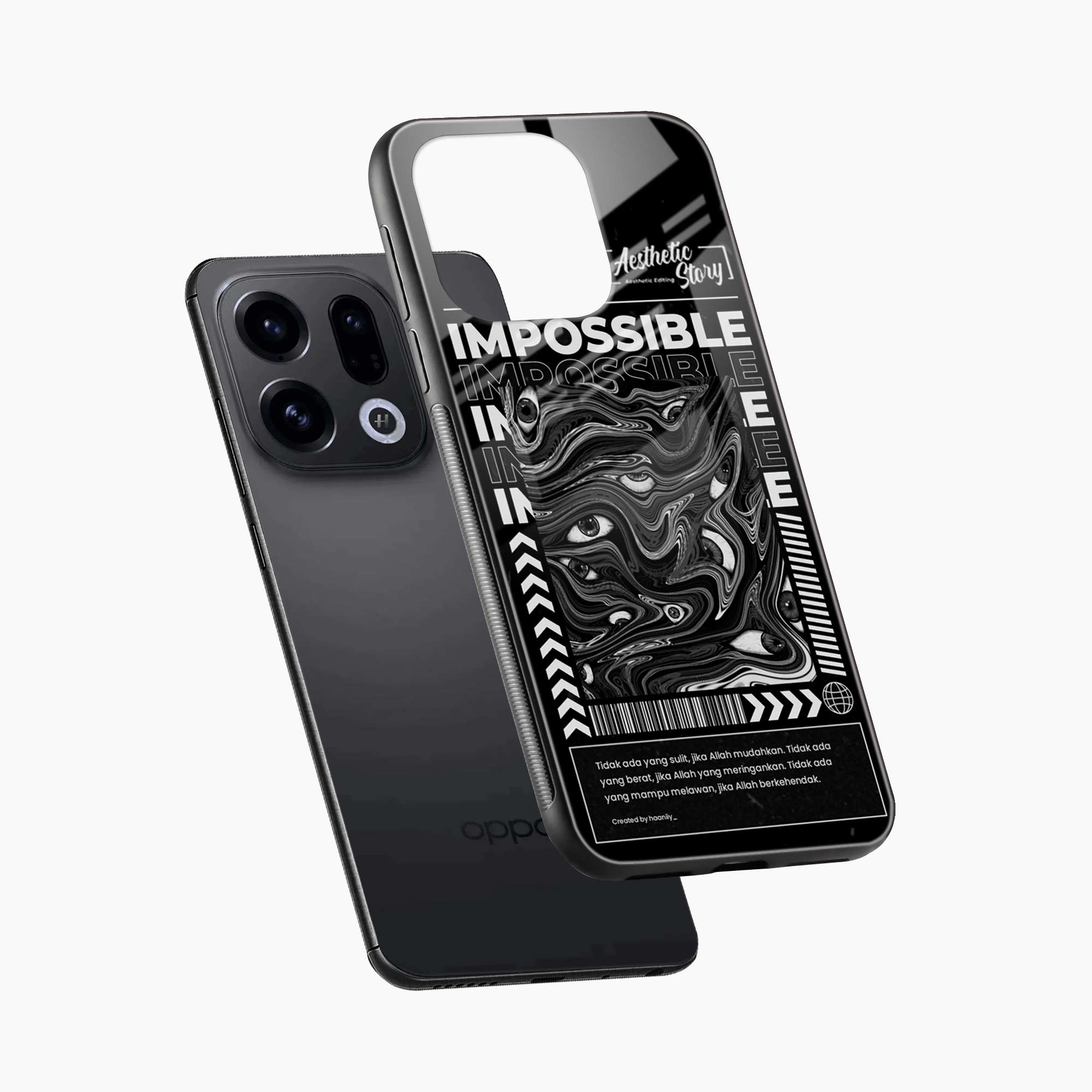 Impossible Oppo Find X9 Back Cover