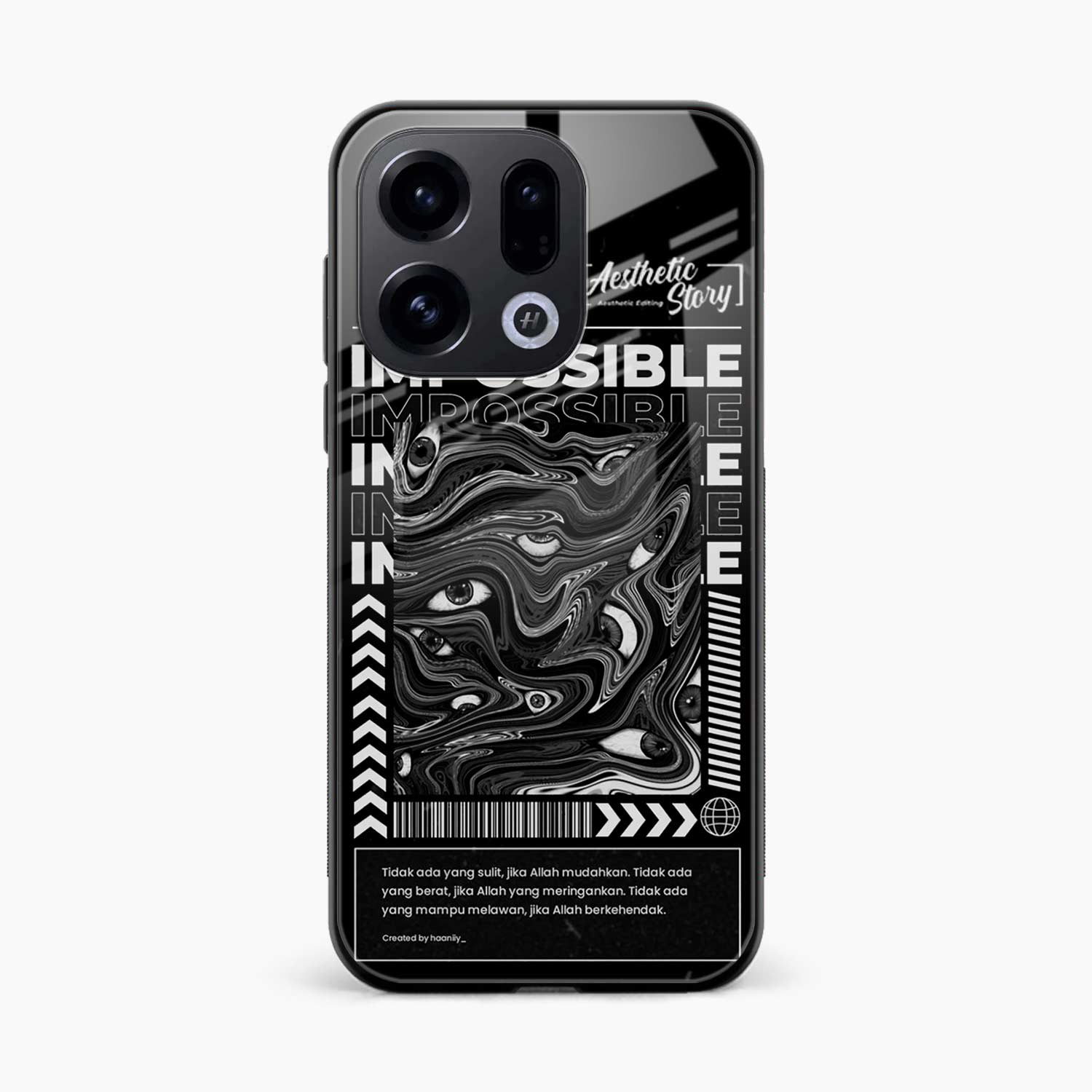 Impossible Oppo Find X9 Back Cover