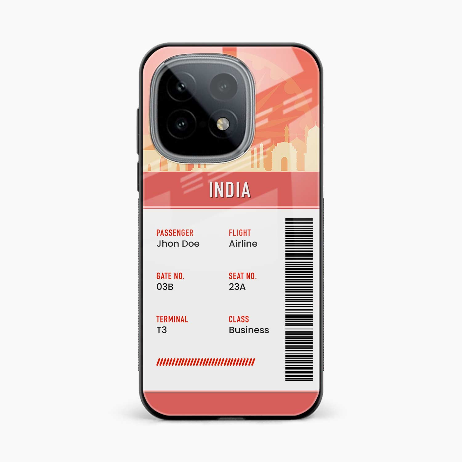 India Boarding Pass Iqoo 15 5G Back Cover