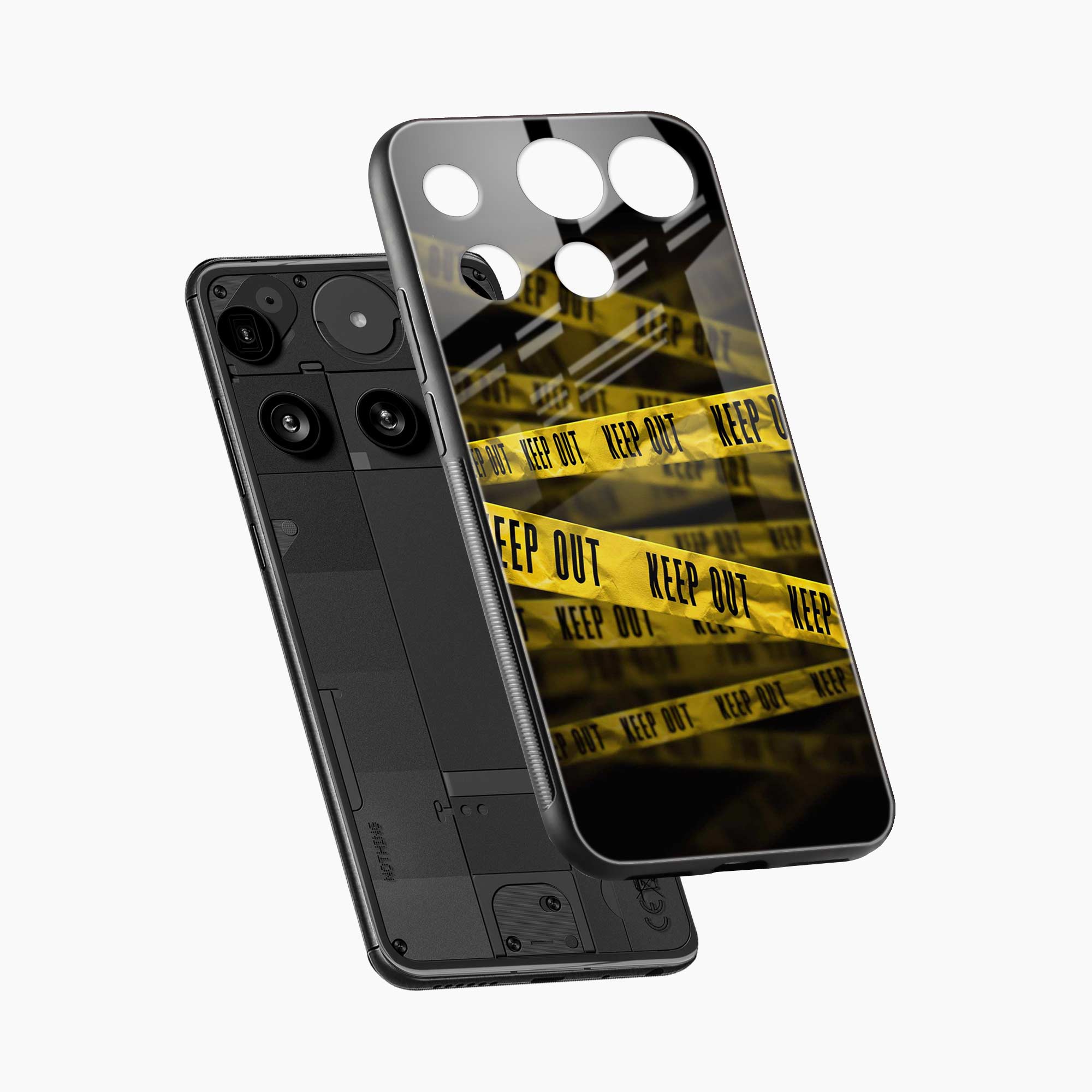 Keep Out Nothing Phone 3 Back Cover