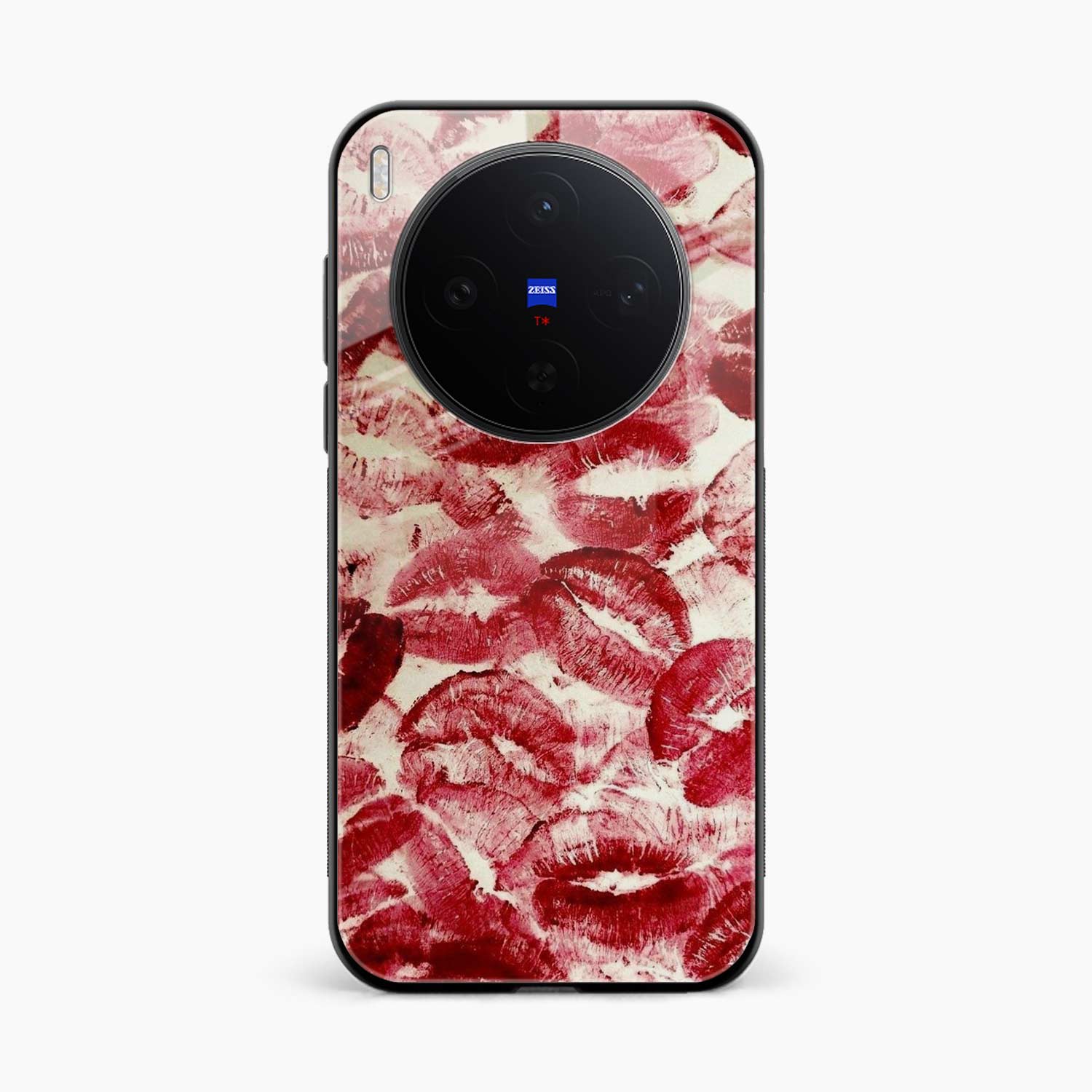 Lipstick Kiss Print Vivo X300 5G Back Cover