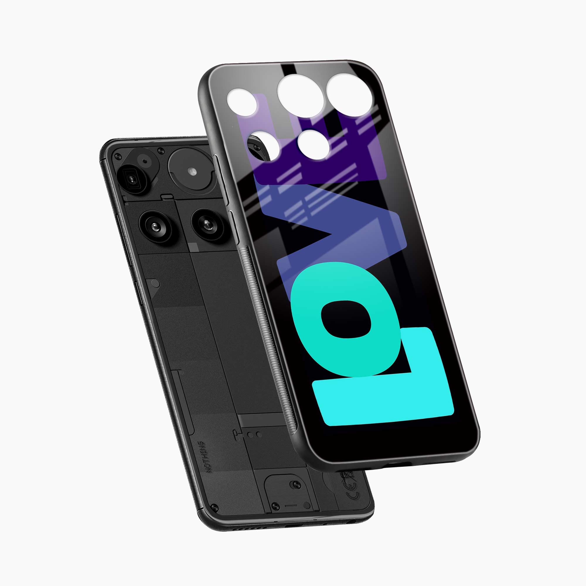 Love Nothing Phone 3 Back Cover