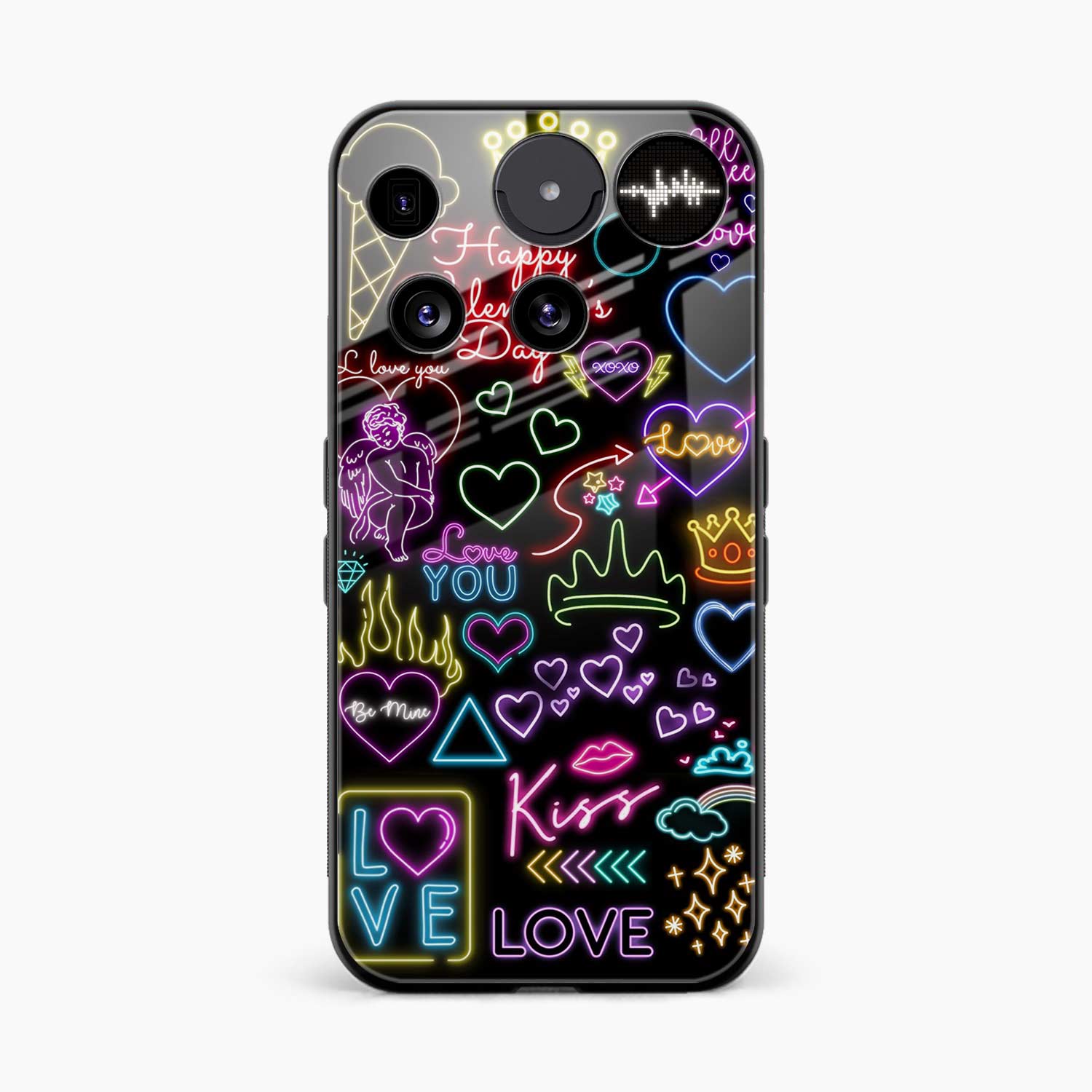 Neon Lights Nothing Phone 3 Back Cover