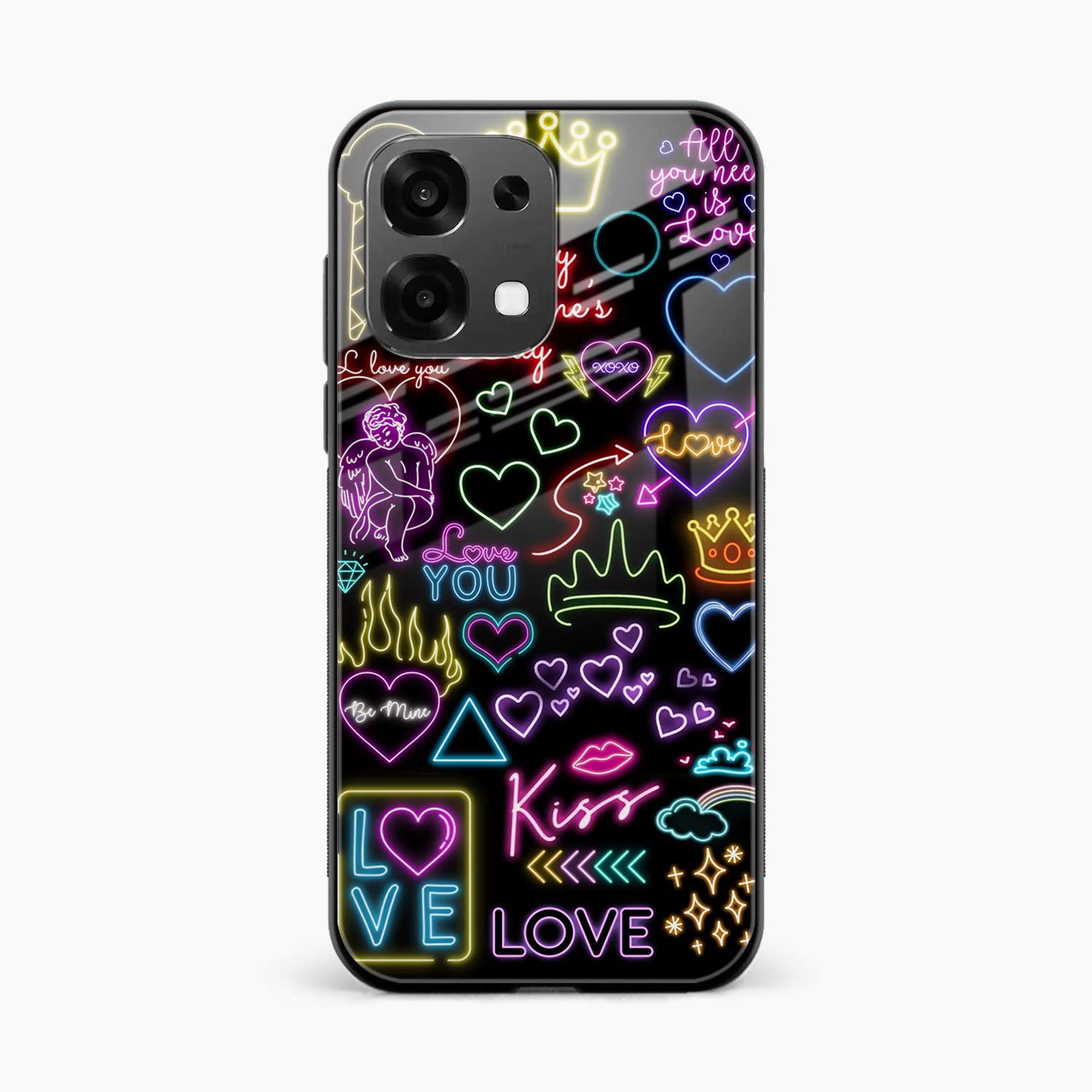 Neon Lights Oppo F31 5G Back Cover