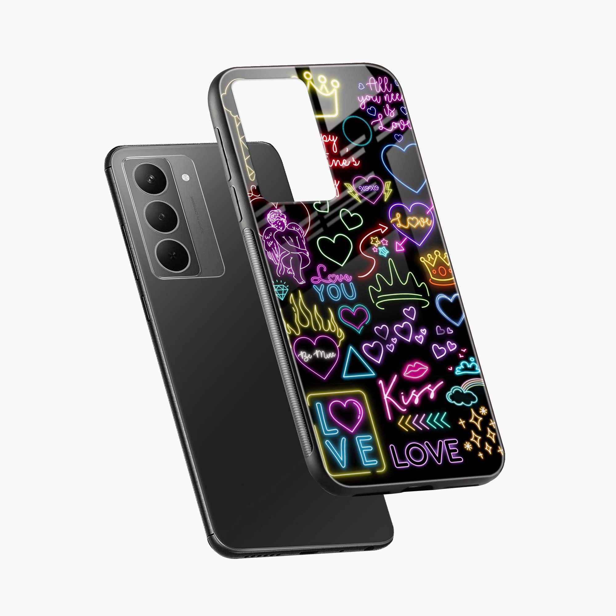 Neon Lights Realme P3x 5G Back Cover