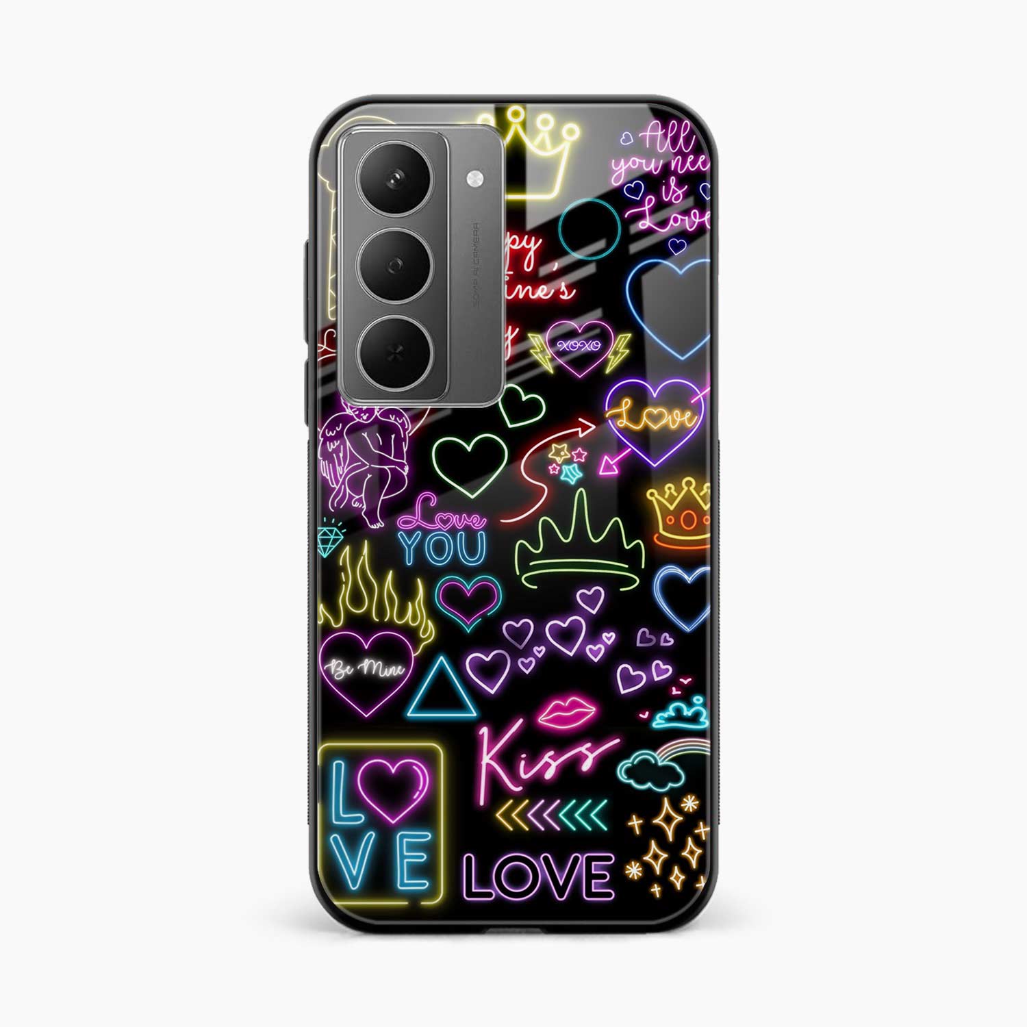 Neon Lights Realme P3x 5G Back Cover