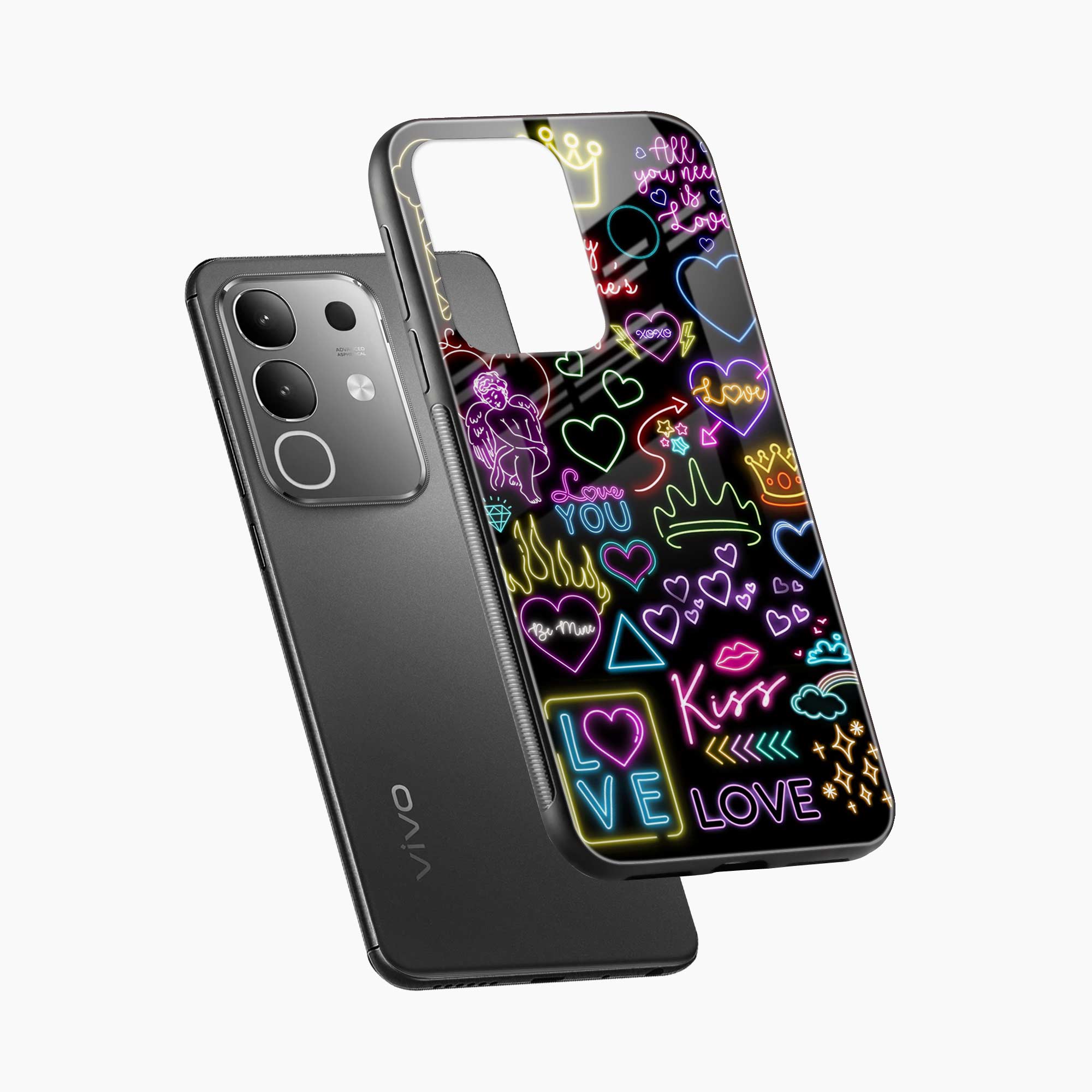 Neon Lights Vivo Y31 Pro 5G Back Cover