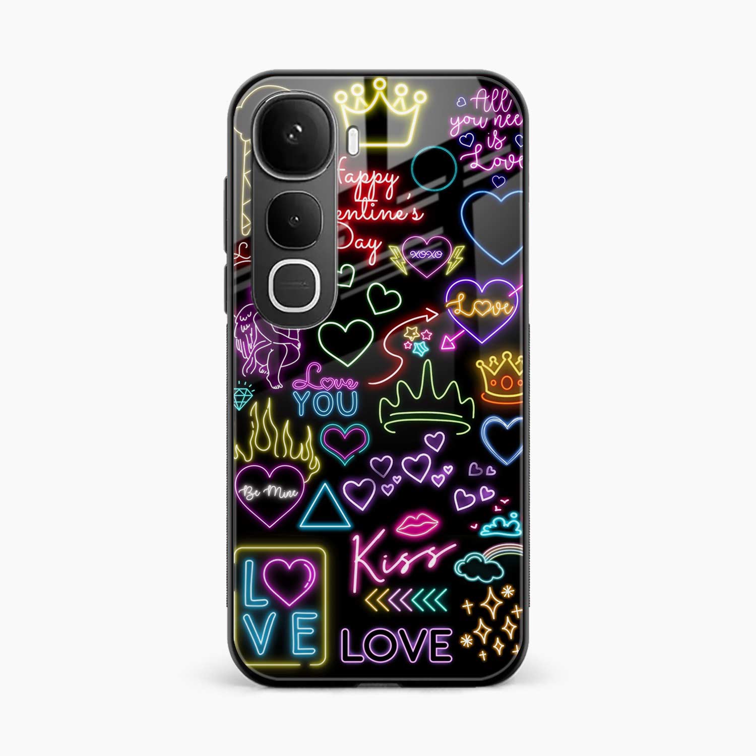 Neon Lights Vivo Y400 5G Back Cover