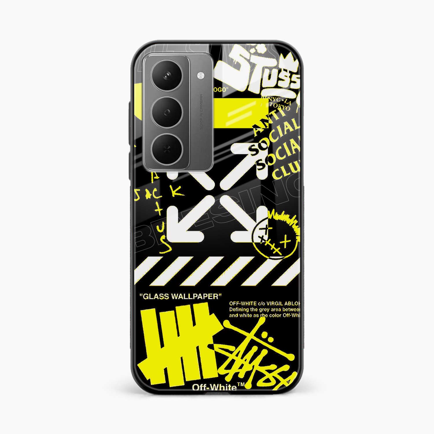 Neon Off White Realme P3x 5G Back Cover