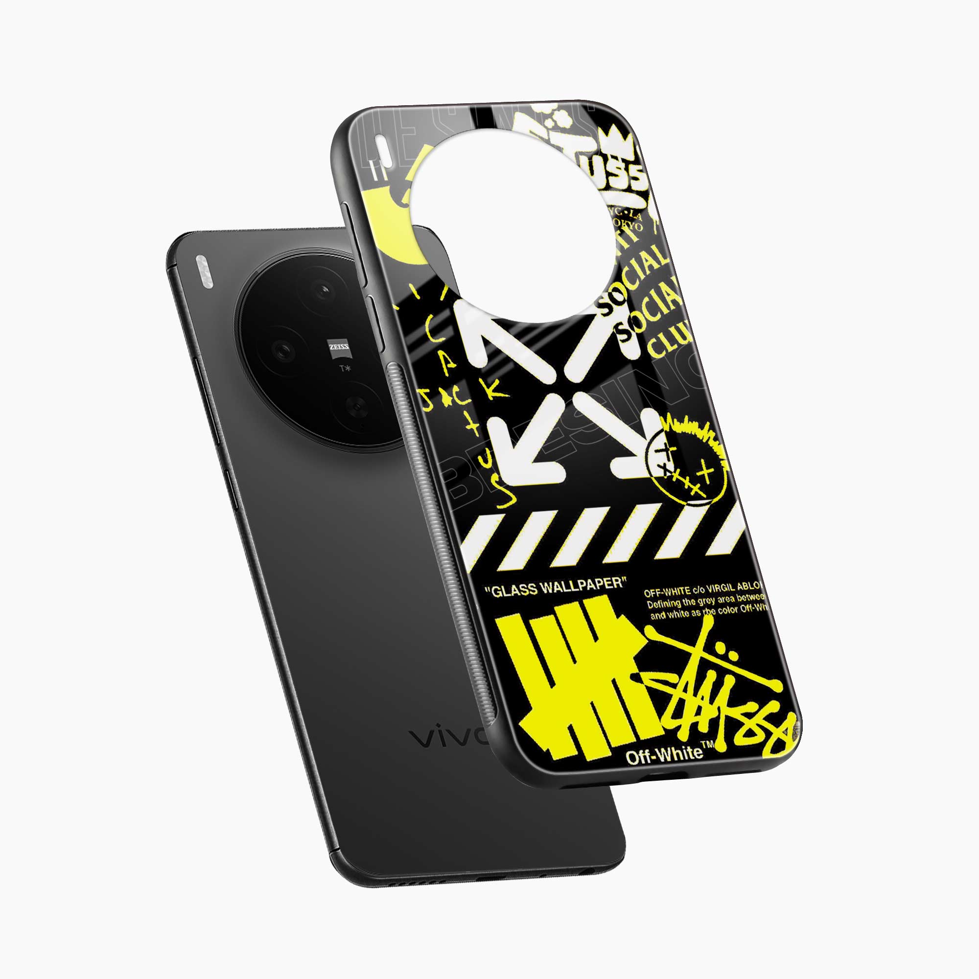 Neon Off White Vivo X300 5G Back Cover