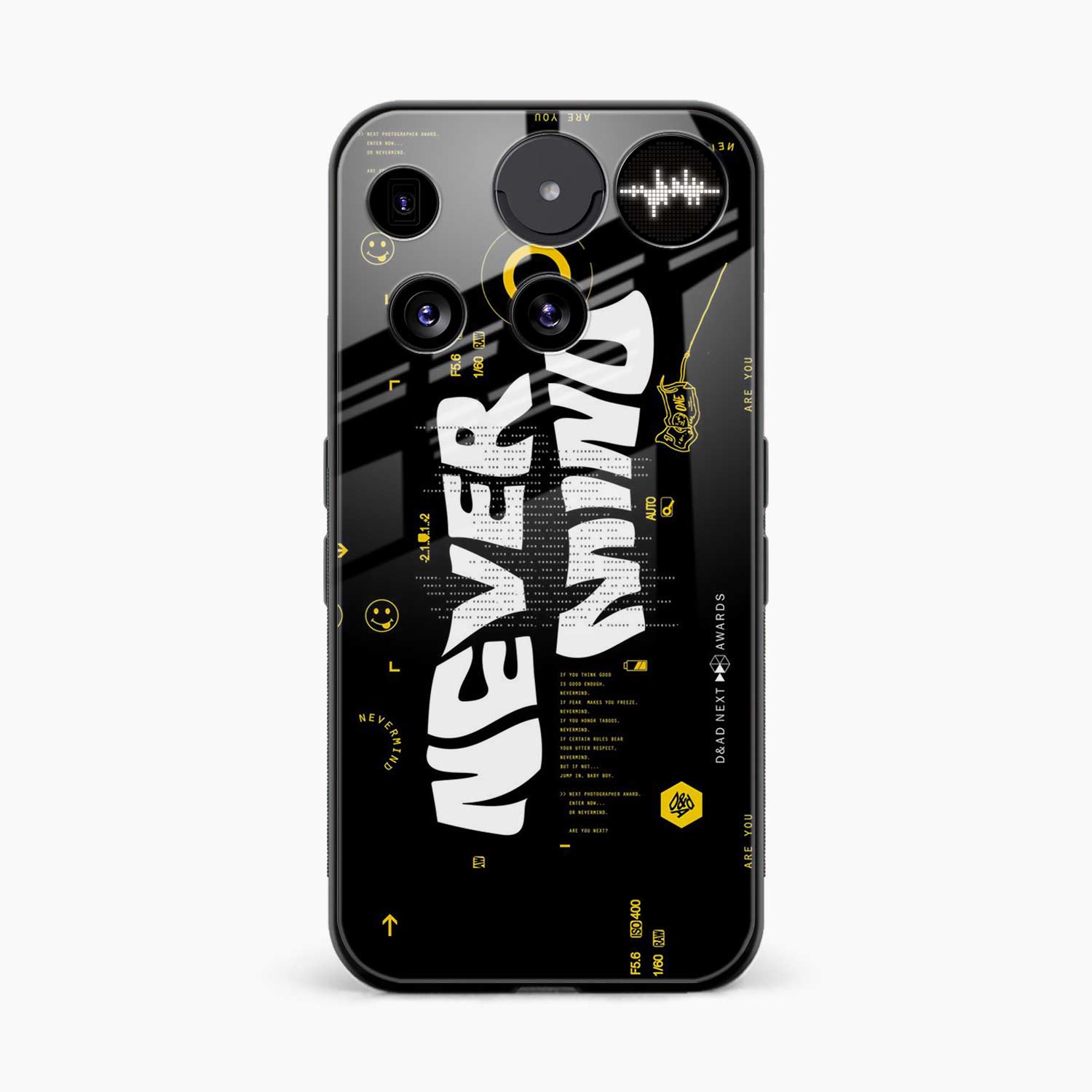 Never Mind Nothing Phone 3 Back Cover