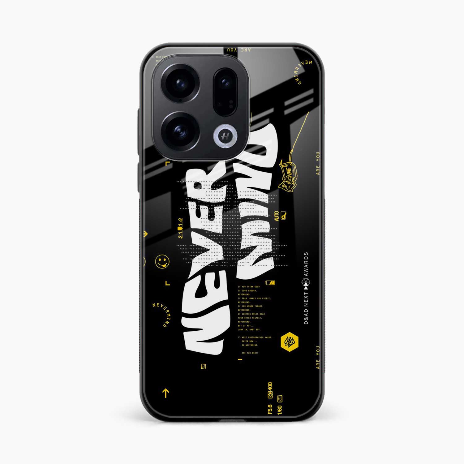 Never Mind Oppo Find X9 Back Cover