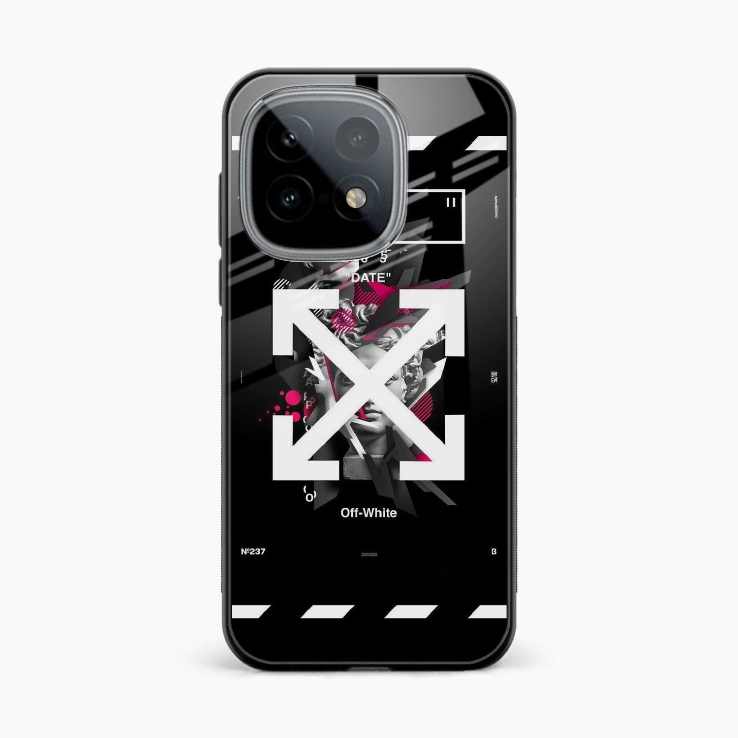 Off White Logo Iqoo 15 5G Back Cover