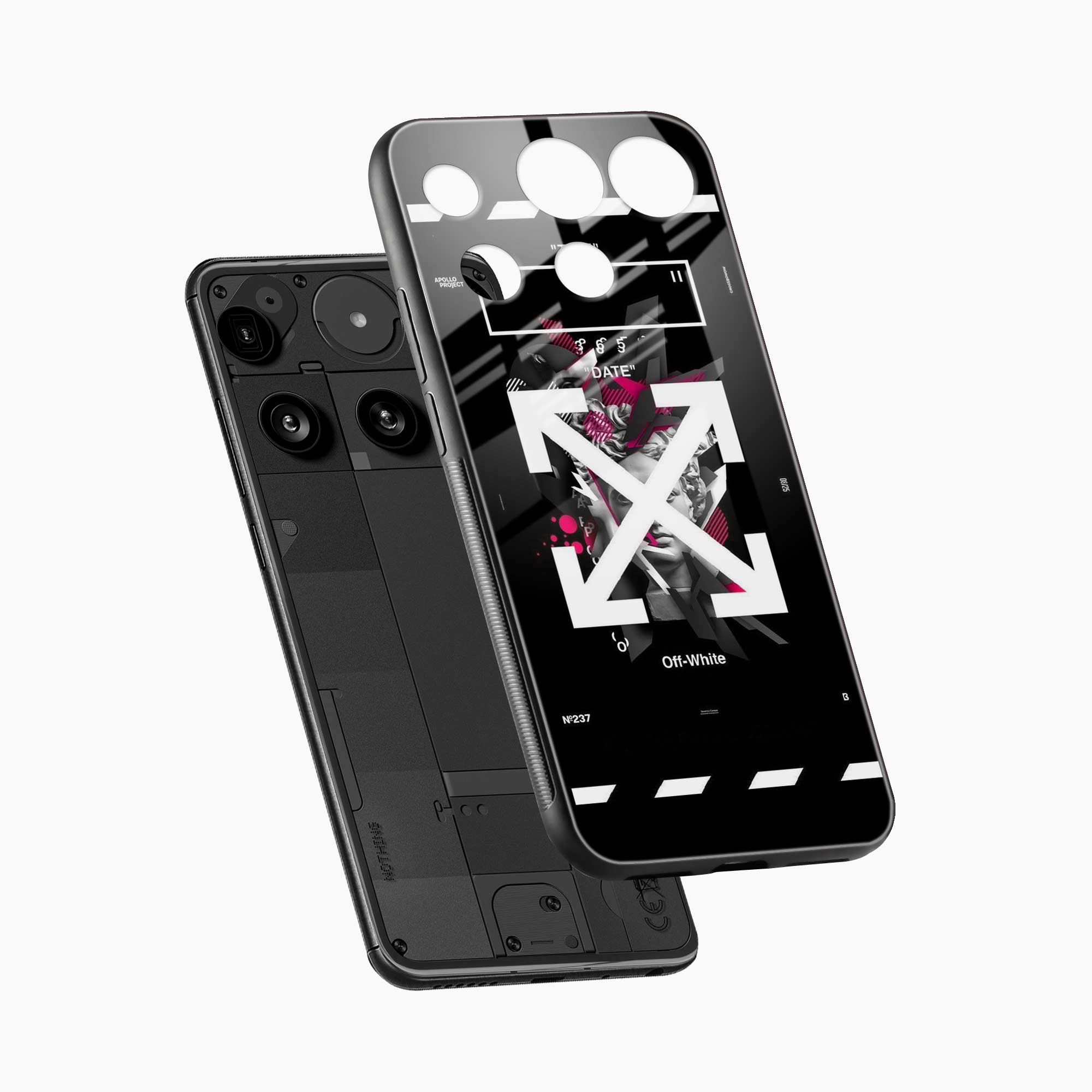 Off White Logo Nothing Phone 3 Back Cover