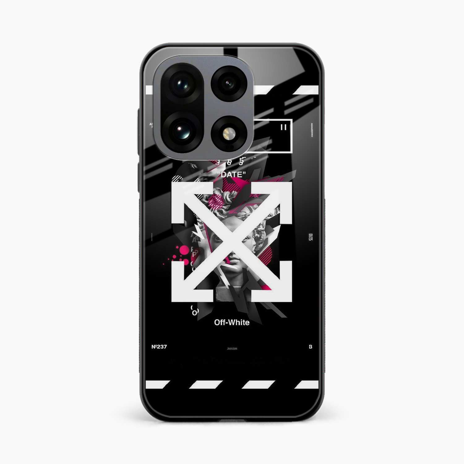 Off White Logo OnePlus 15 5G Back Cover