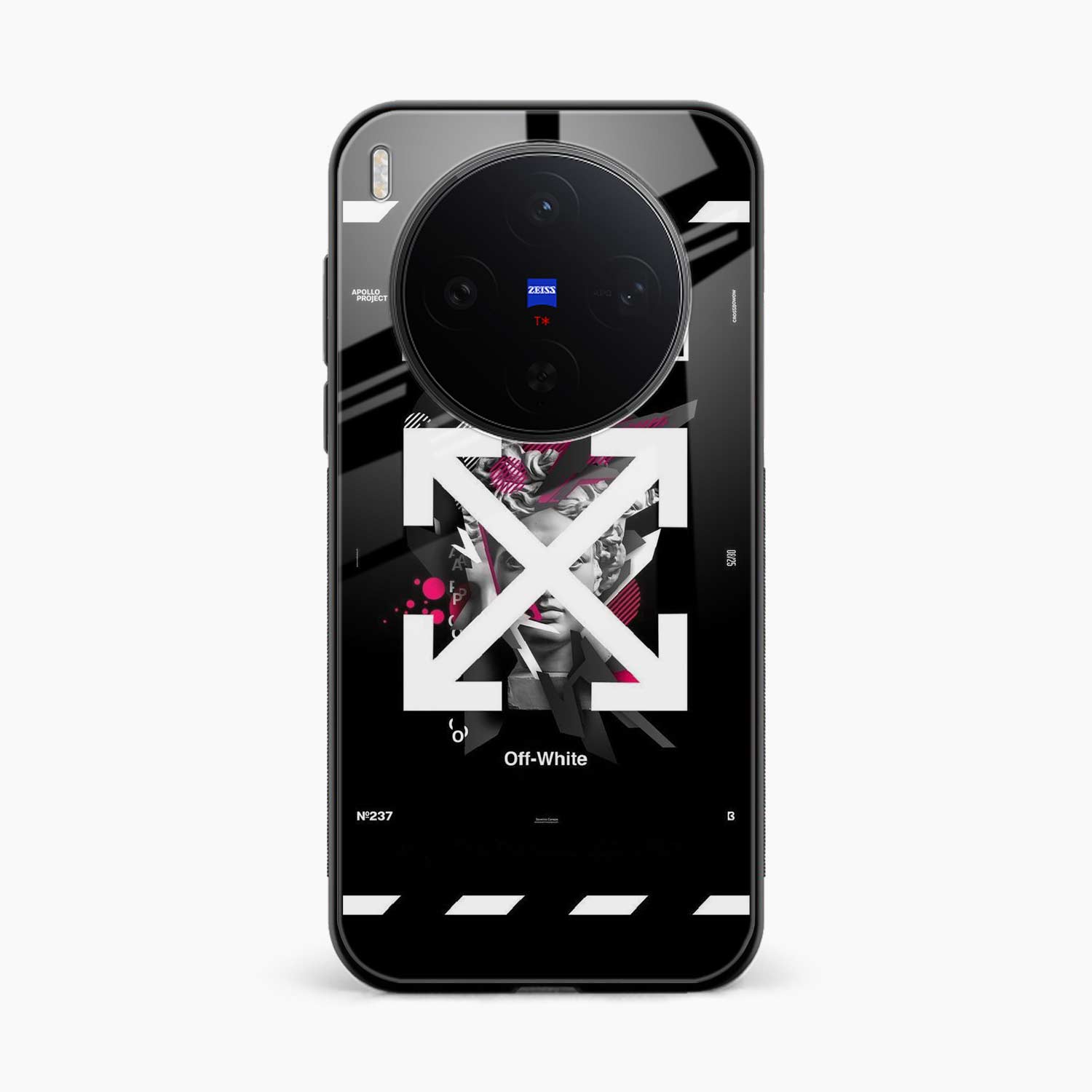 Off White Logo Vivo X300 5G Back Cover