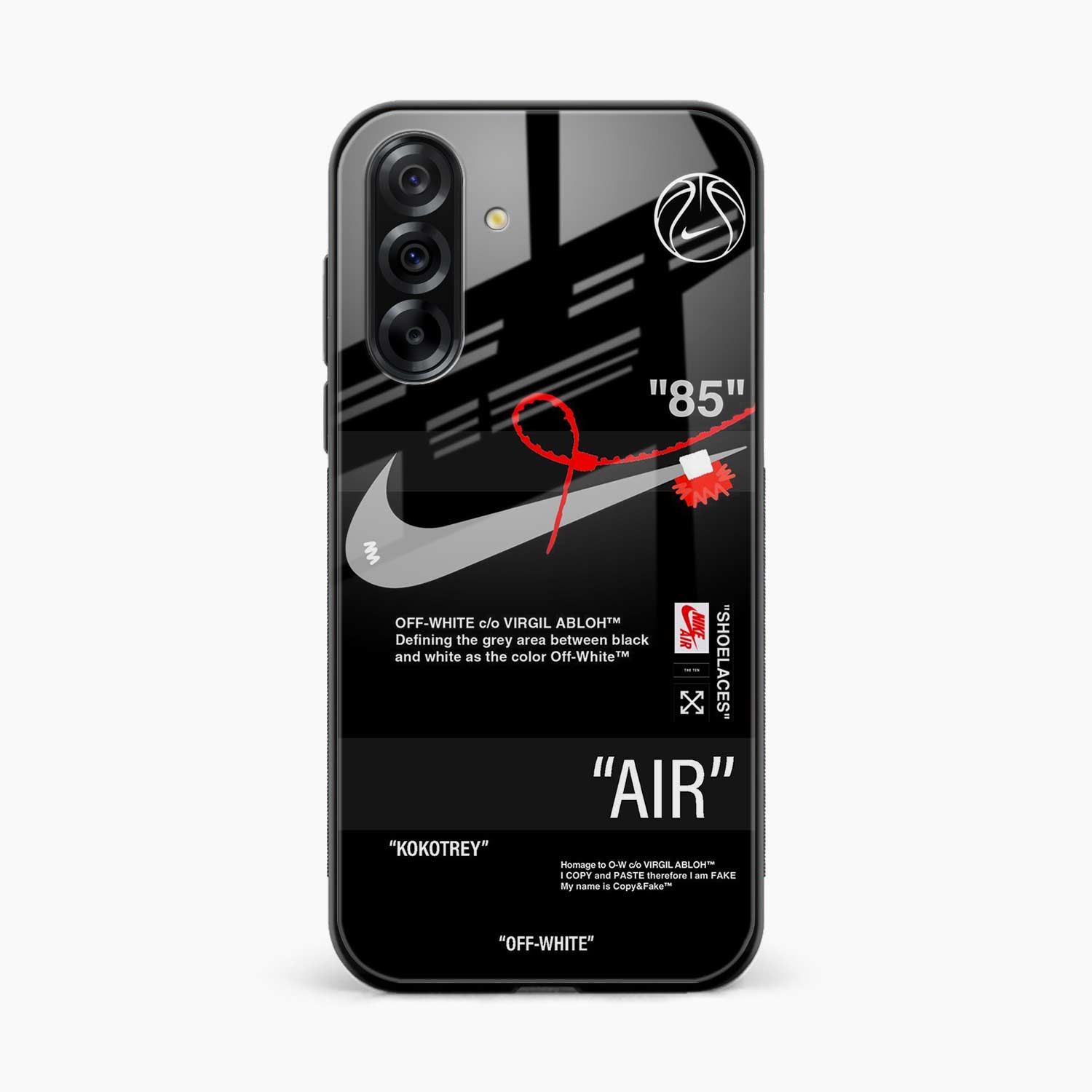 Off White Samsung M17 5G Back Cover