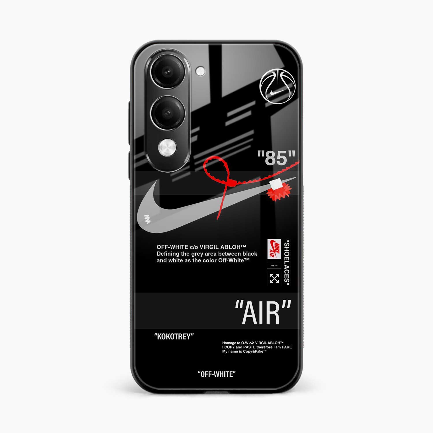 Off White Vivo Y19s 5G Back Cover