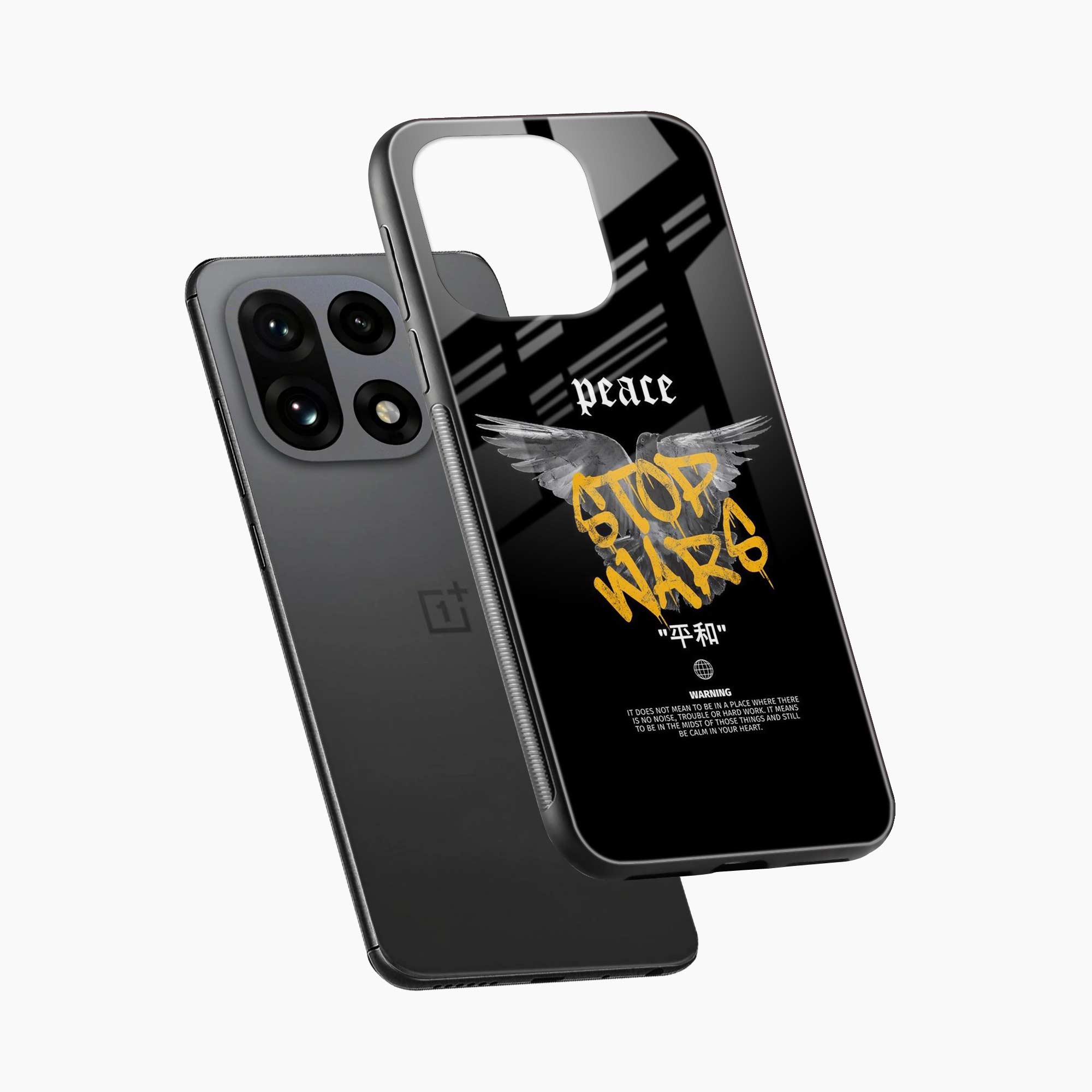 Peace Stop Wars OnePlus 15 5G Back Cover