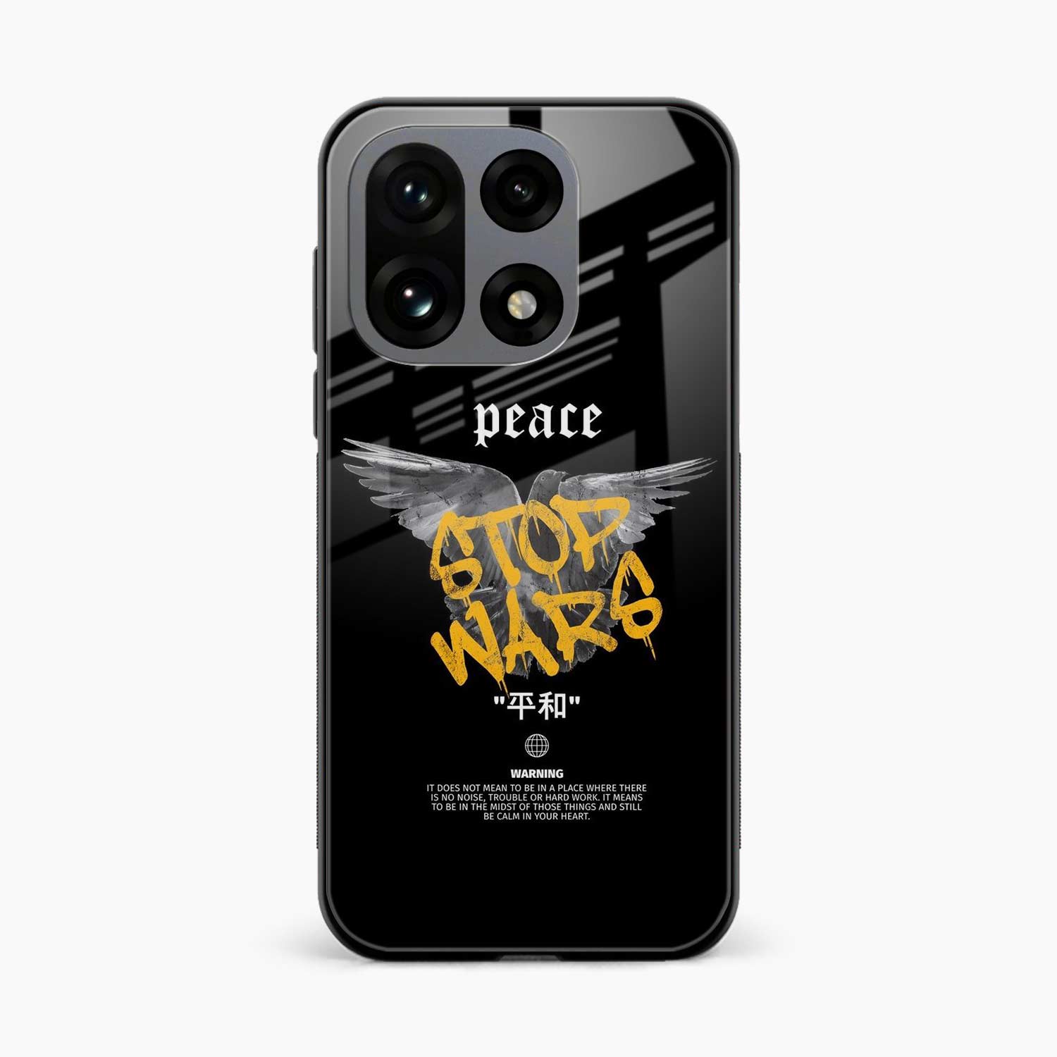 Peace Stop Wars OnePlus 15 5G Back Cover