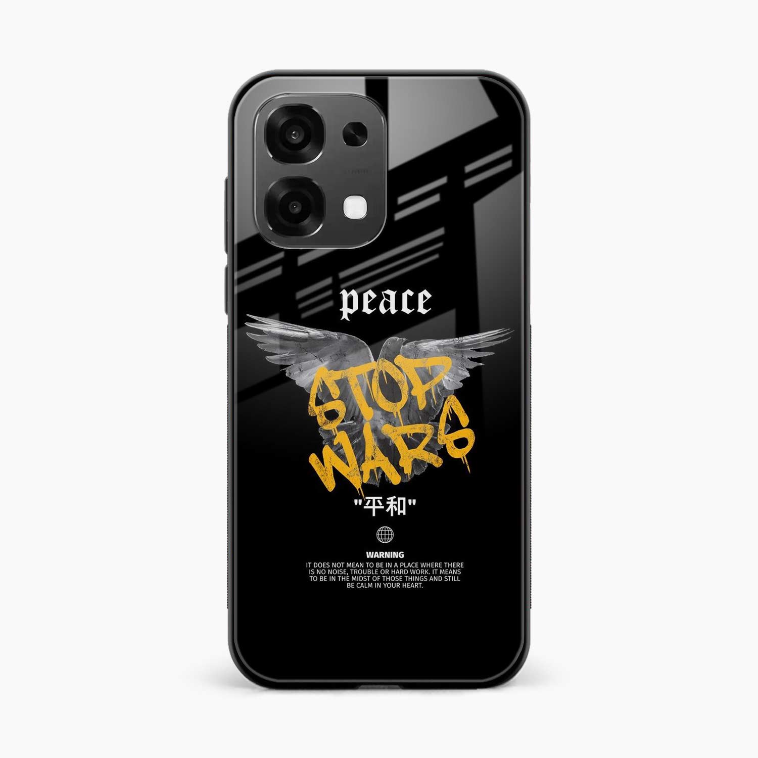 Peace Stop Wars Oppo F31 5G Back Cover