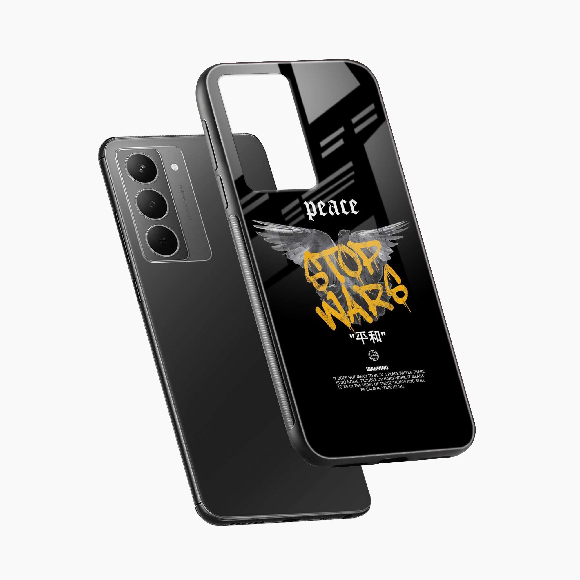 Peace Stop Wars Realme P3x 5G Back Cover