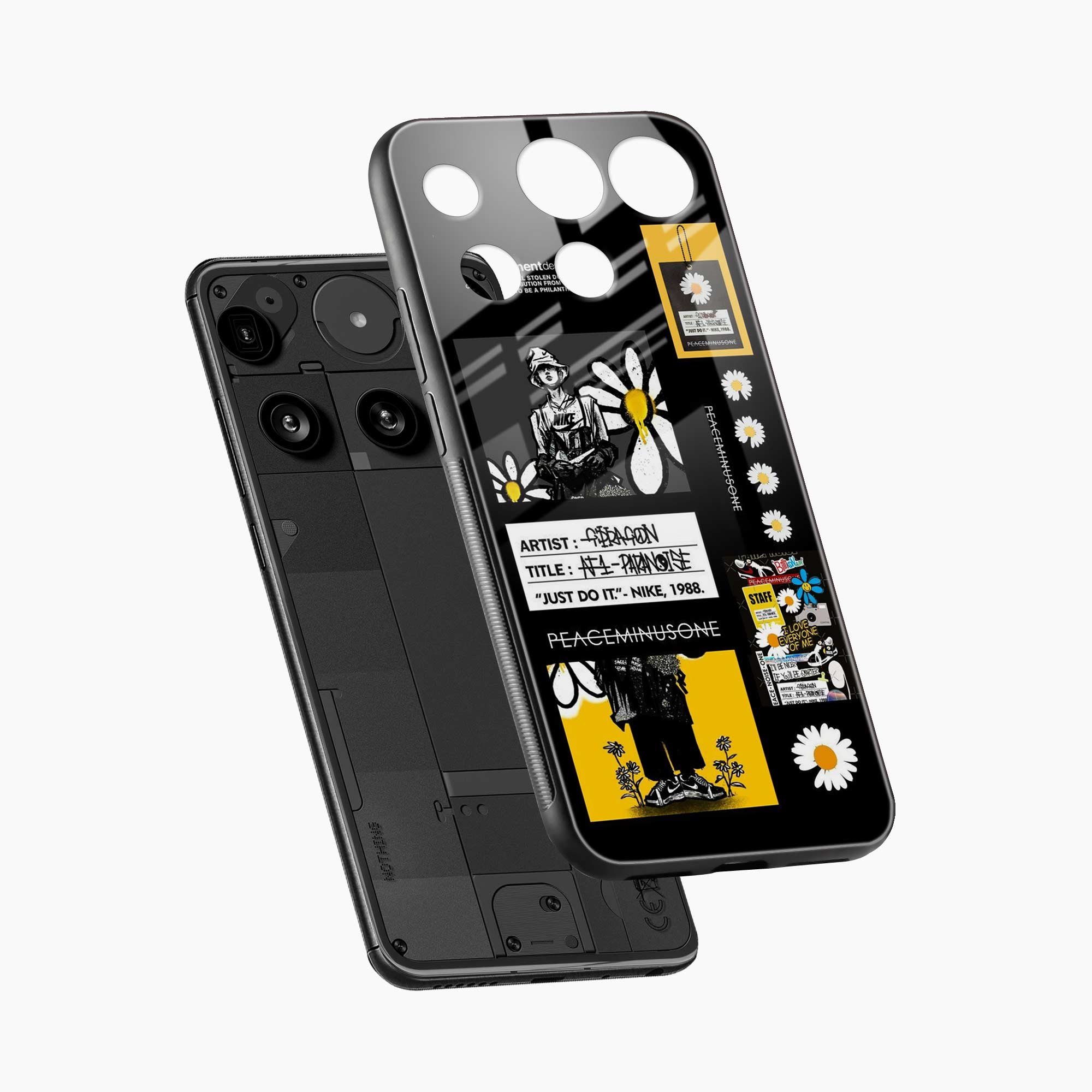 Peace Nothing Phone 3 Back Cover