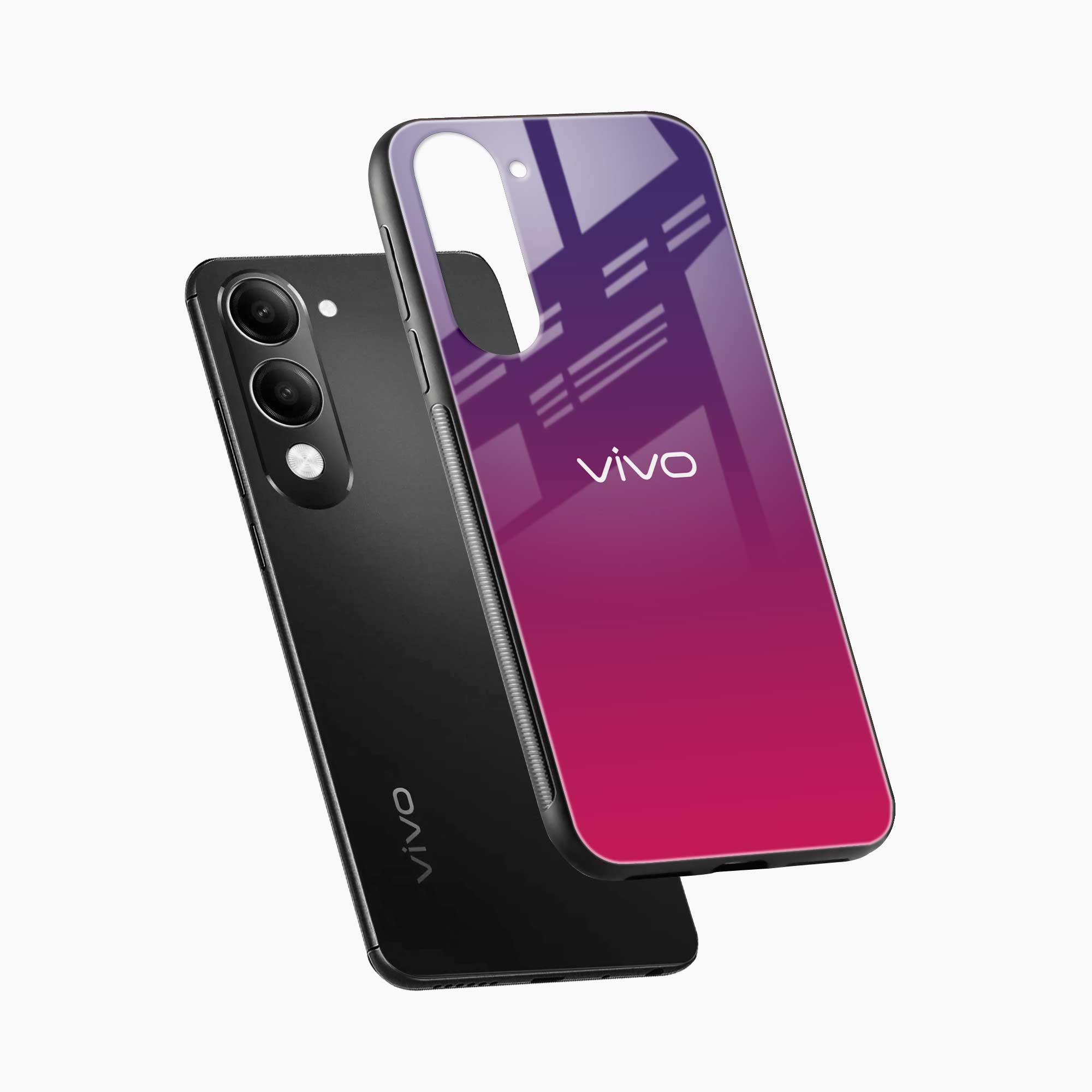 Pink Rise Vivo Y19s 5G Back Cover