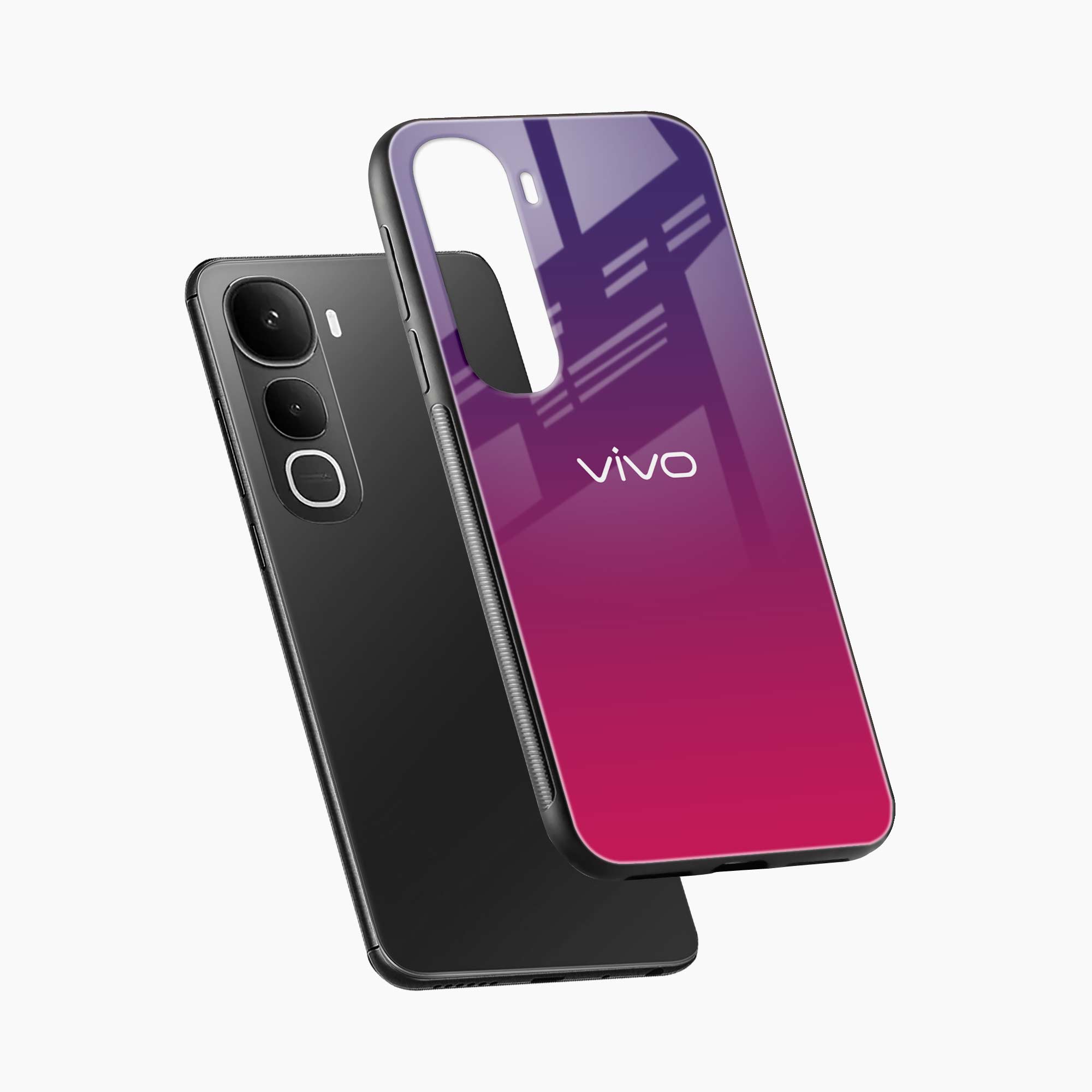 Pink Rise Vivo Y400 5G Back Cover