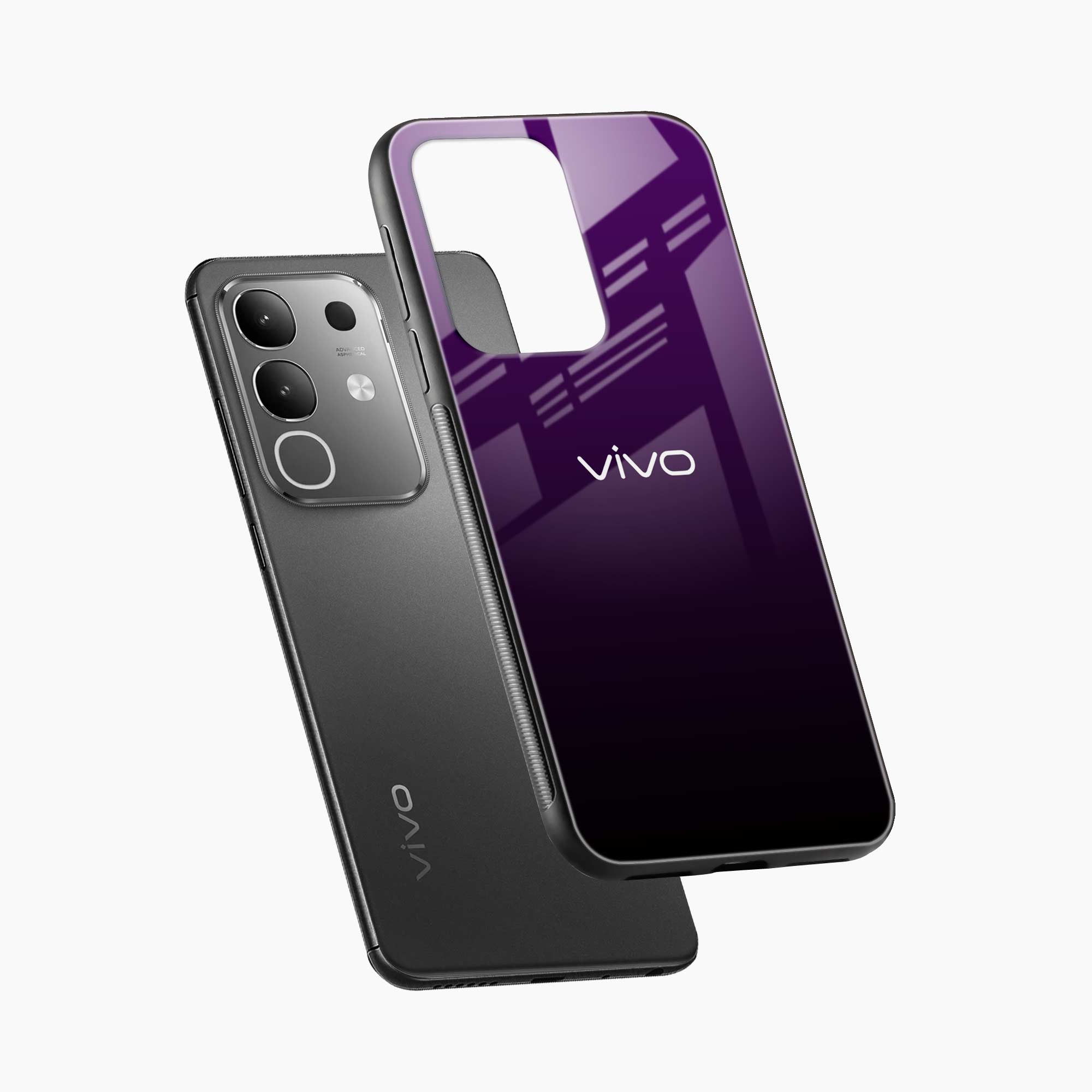 Pleasing Purple Vivo Y31 Pro 5G Back Cover