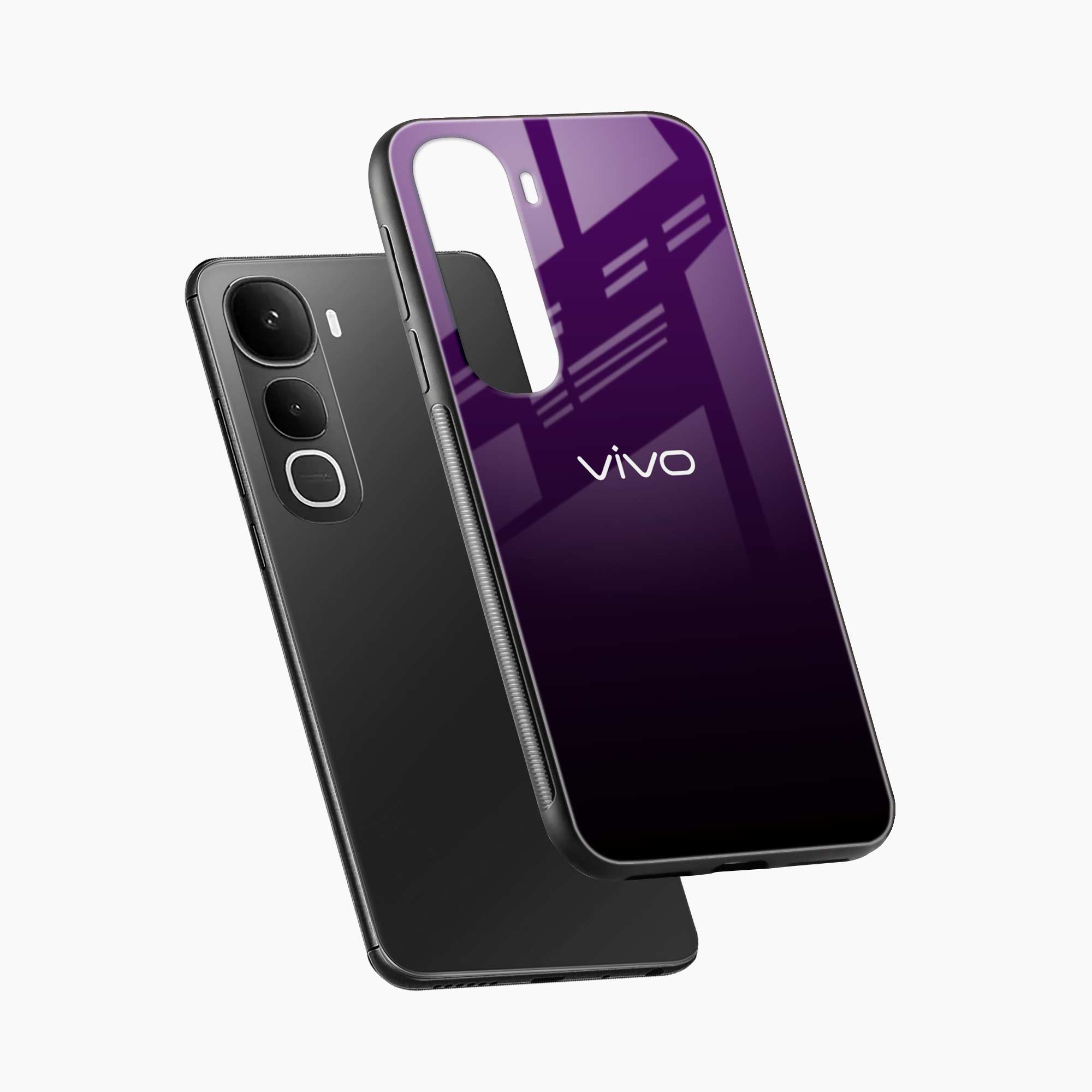 Pleasing Purple Vivo Y400 5G Back Cover