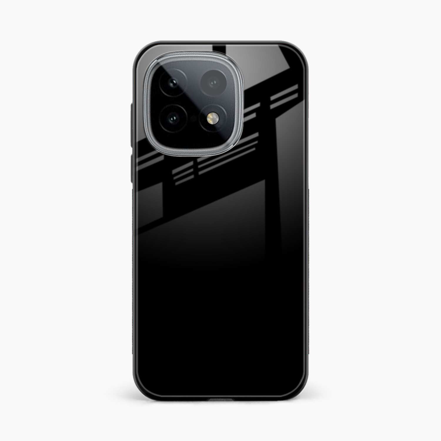 Pure Black Iqoo 15 5G Back Cover