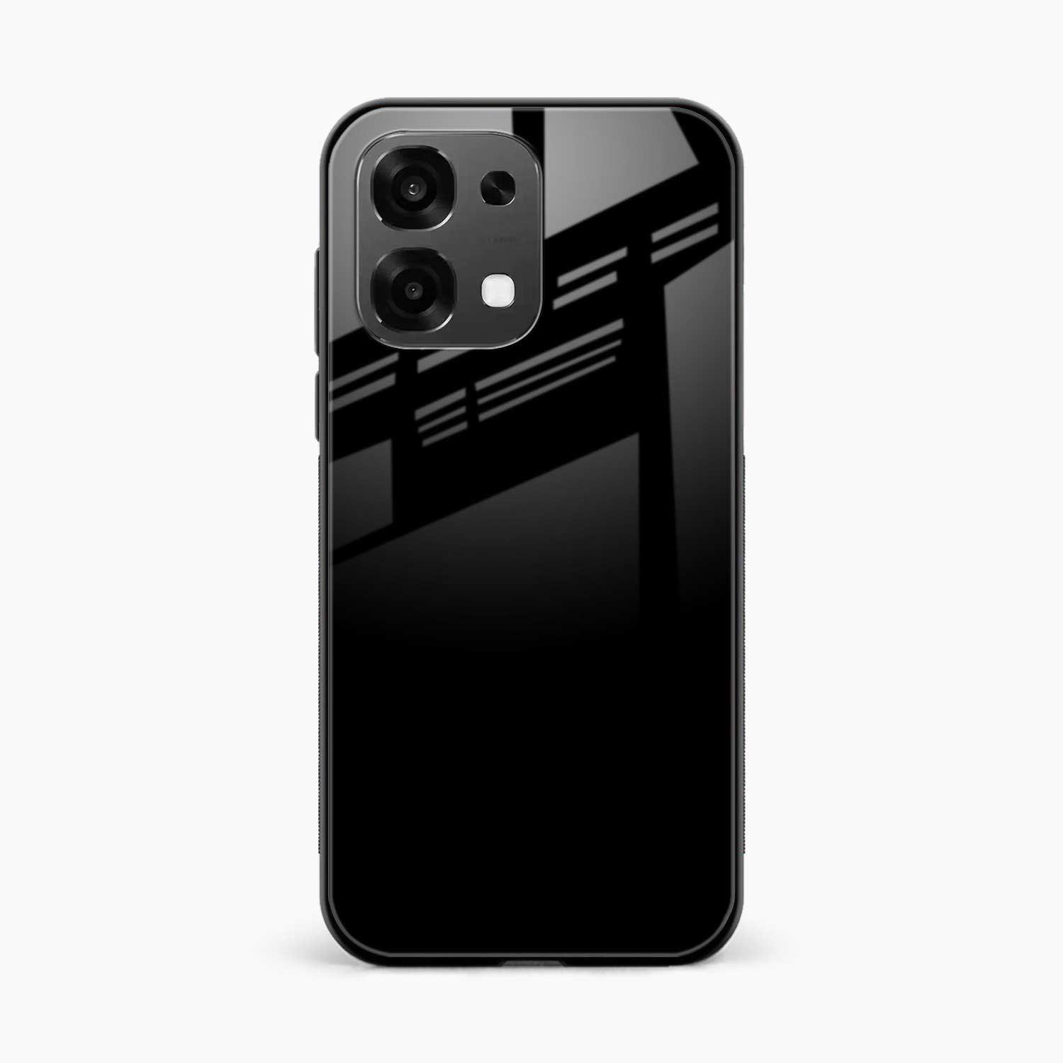 Pure Black Oppo F31 5G Back Cover