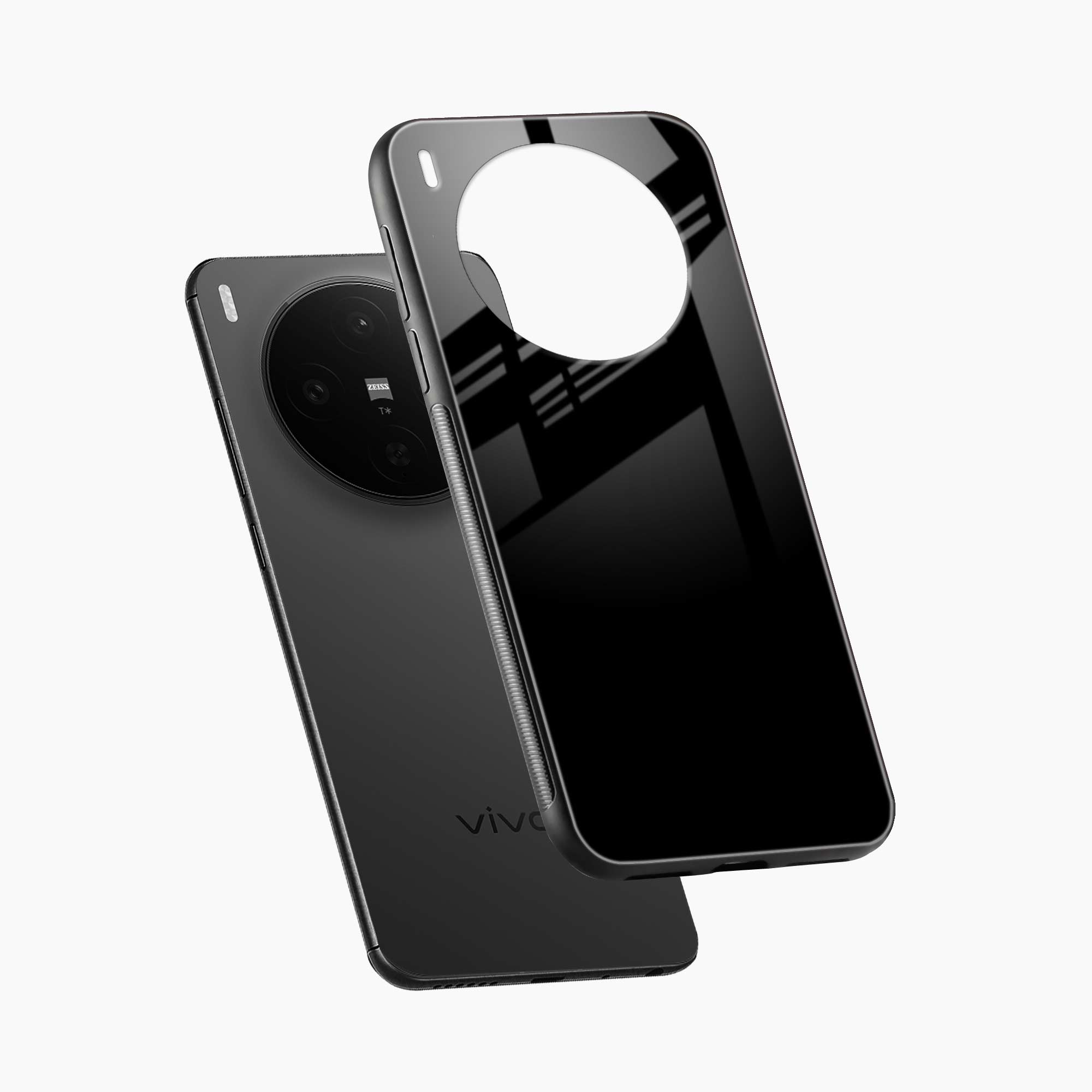 Pure Black Vivo X300 5G Back Cover