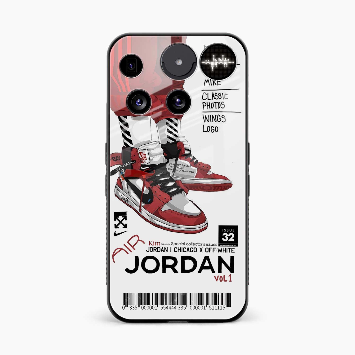 Red Sneakers Nothing Phone 3 Back Cover