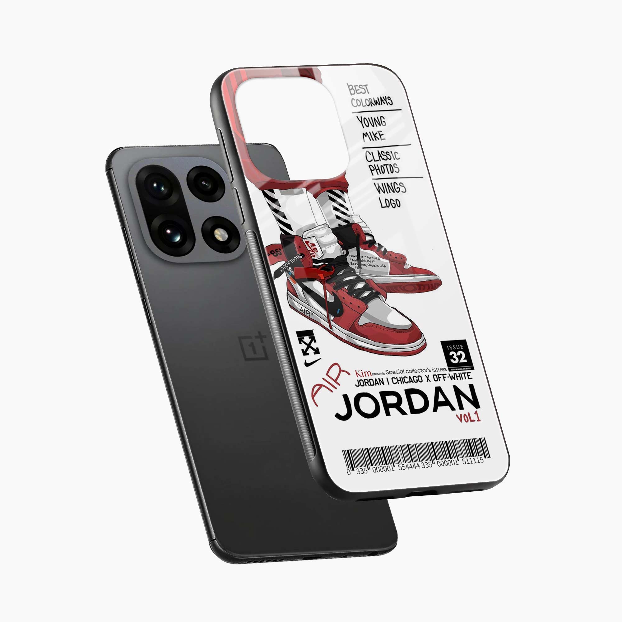 Red Sneakers OnePlus 15 5G Back Cover