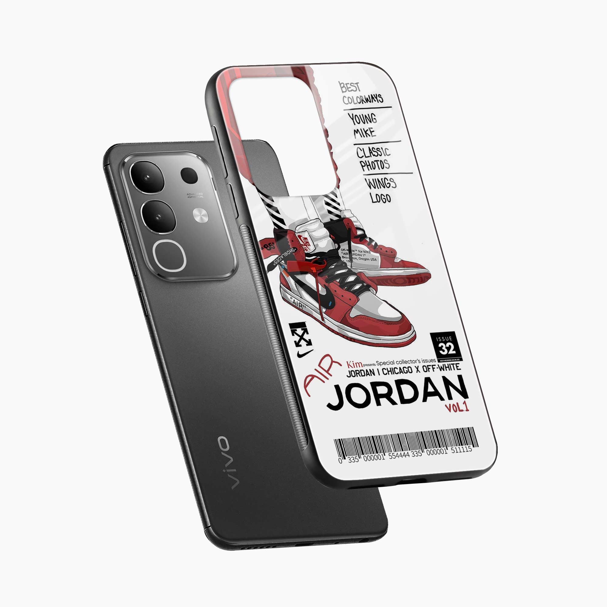 Red Sneakers Vivo Y31 Pro 5G Back Cover