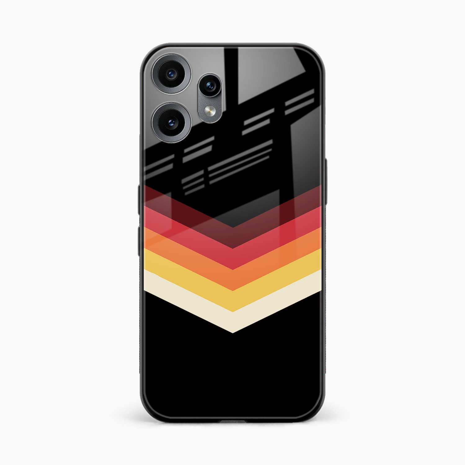 Rewind Strips Pattern Nothing Phone 2 Pro 5G Back Cover