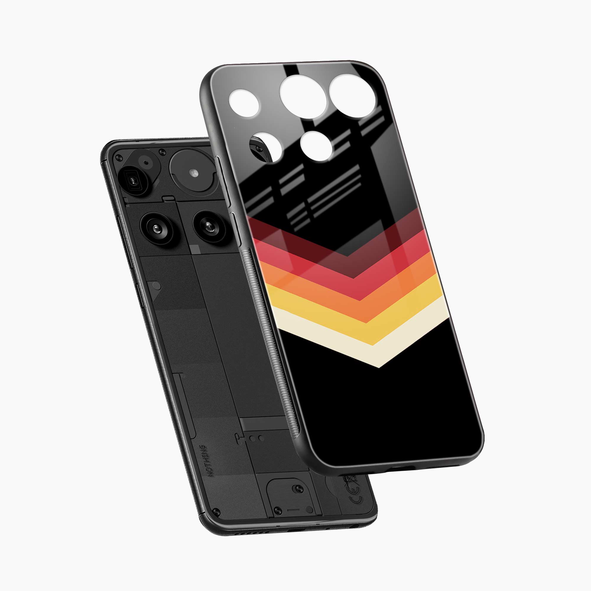 Rewind Strips Pattern Nothing Phone 3 Back Cover