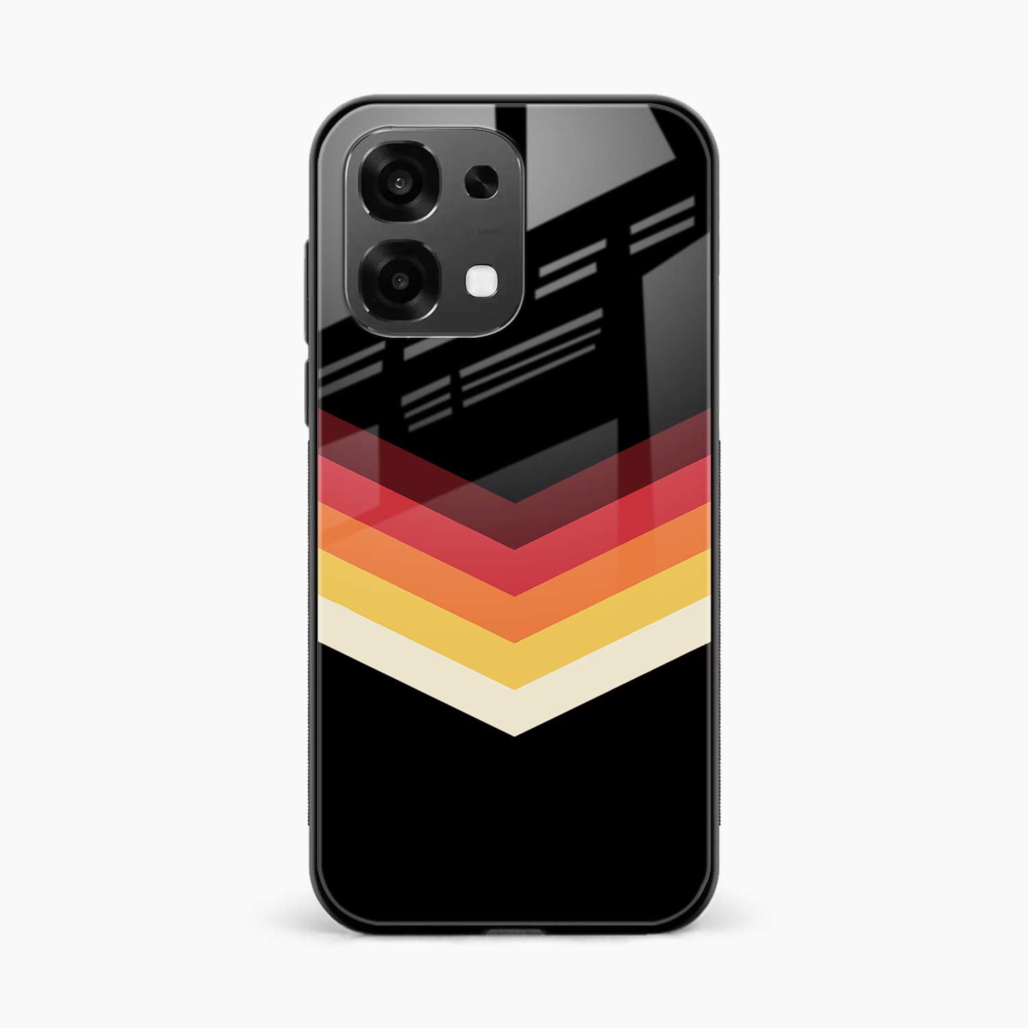 Rewind Strips Pattern Oppo F31 5G Back Cover