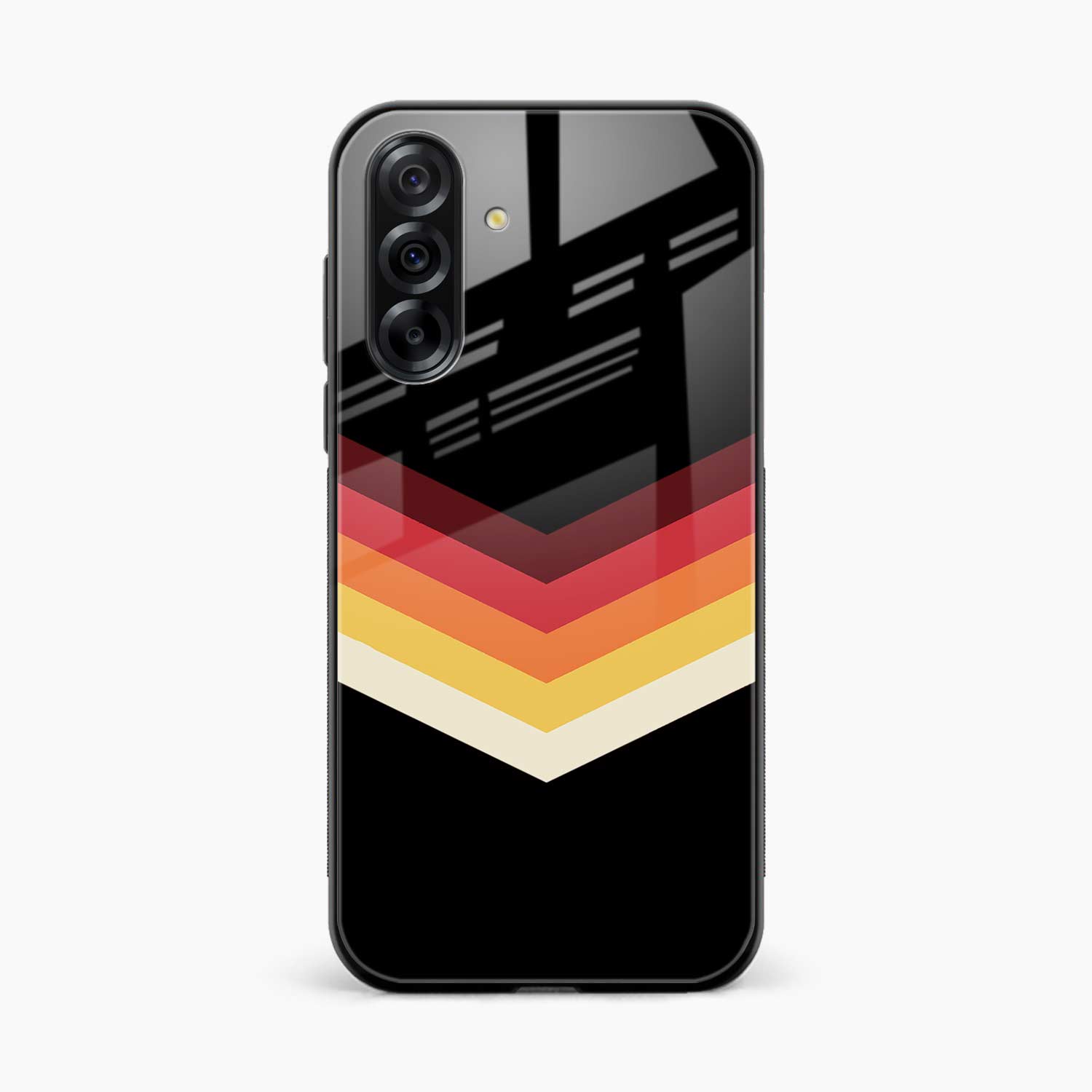 Rewind Strips Pattern Samsung F17 5G Back Cover