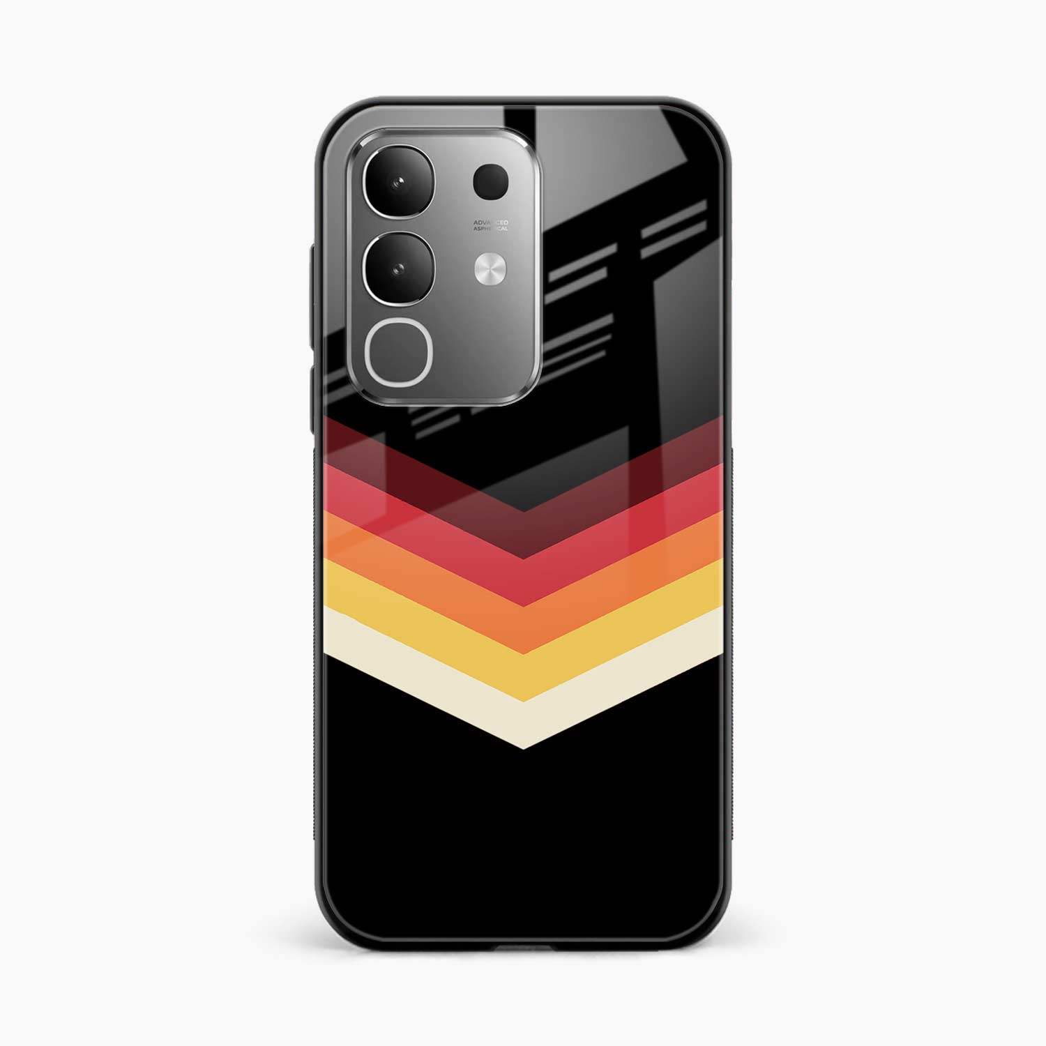Rewind Strips Pattern Vivo Y31 Pro 5G Back Cover