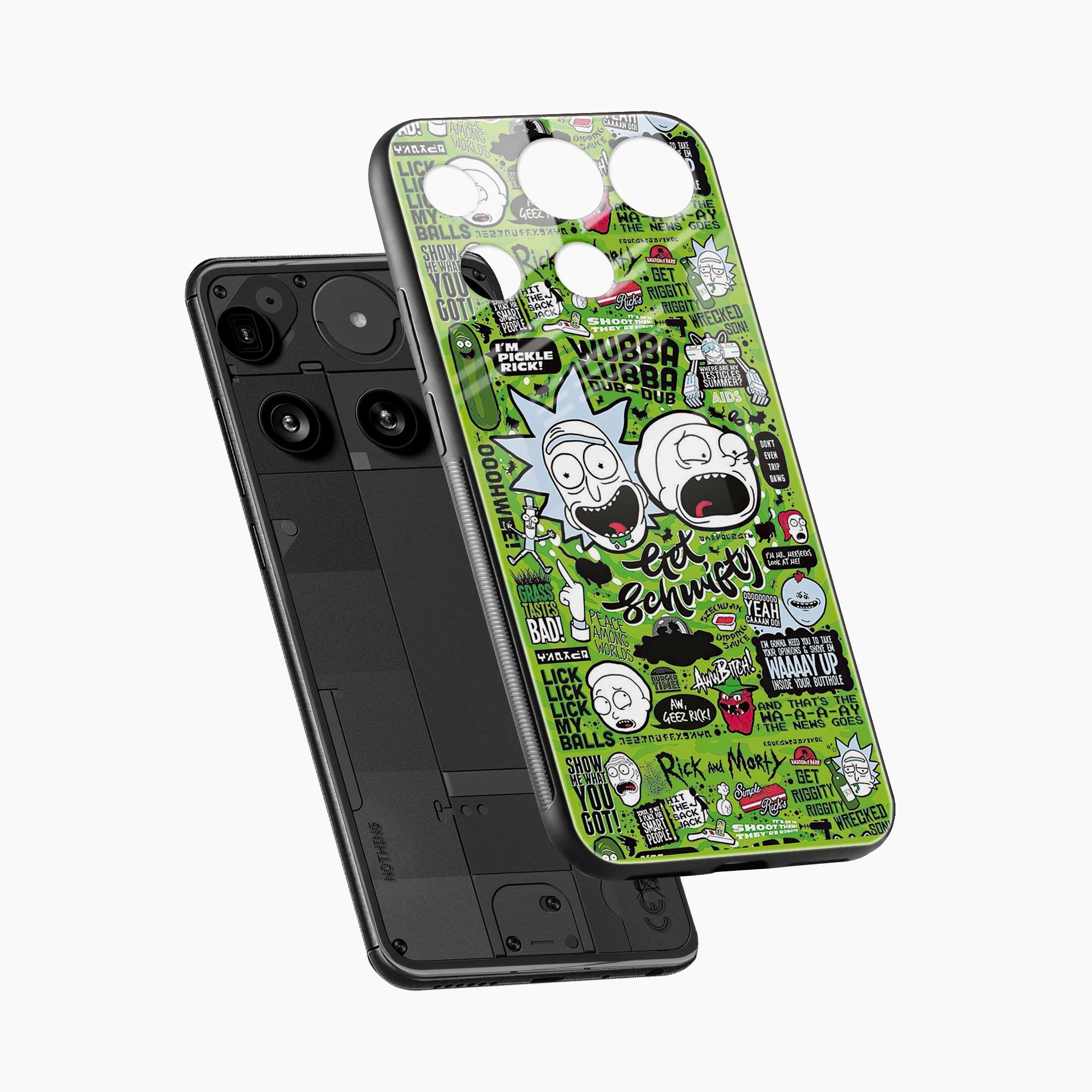 Rick And Morty Nothing Phone 3 Back Cover