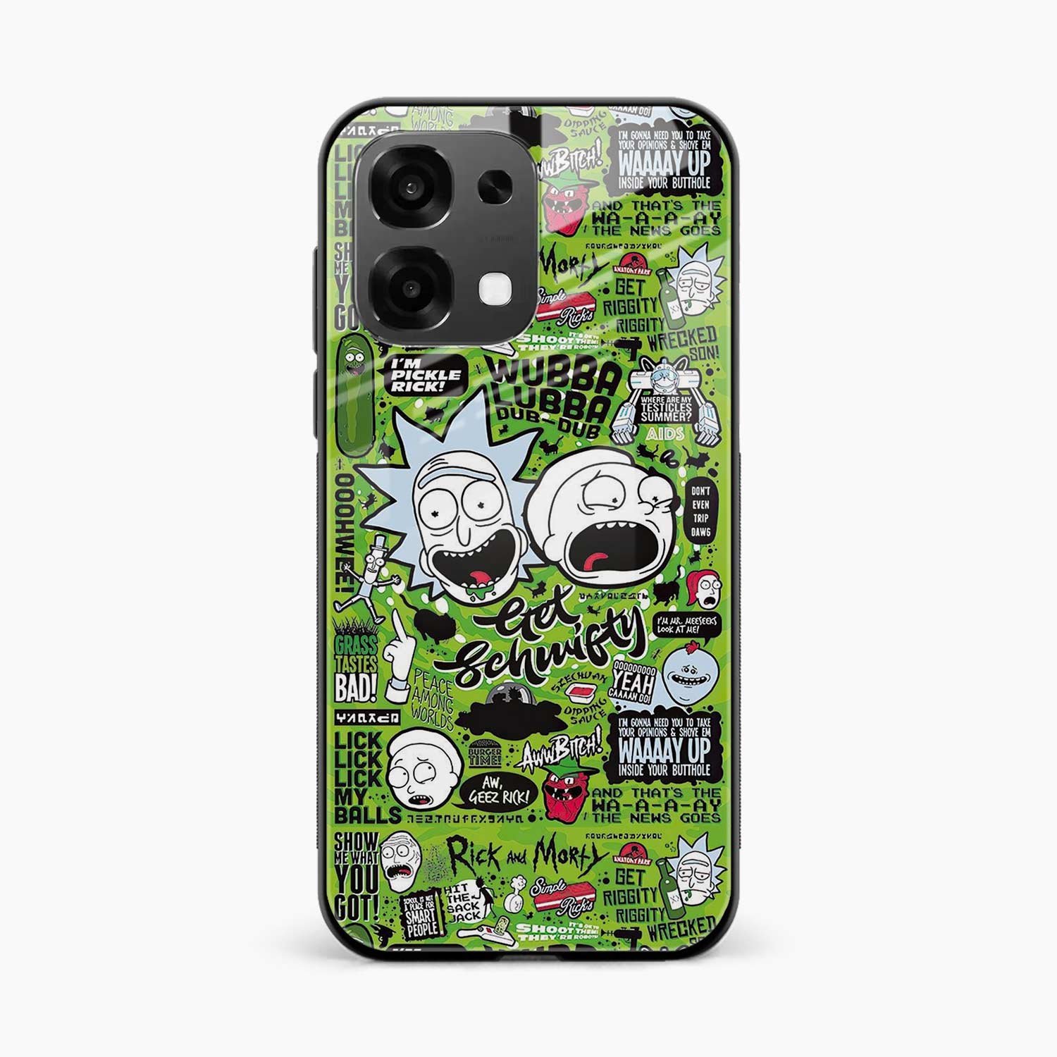 Rick And Morty Oppo F31 5G Back Cover