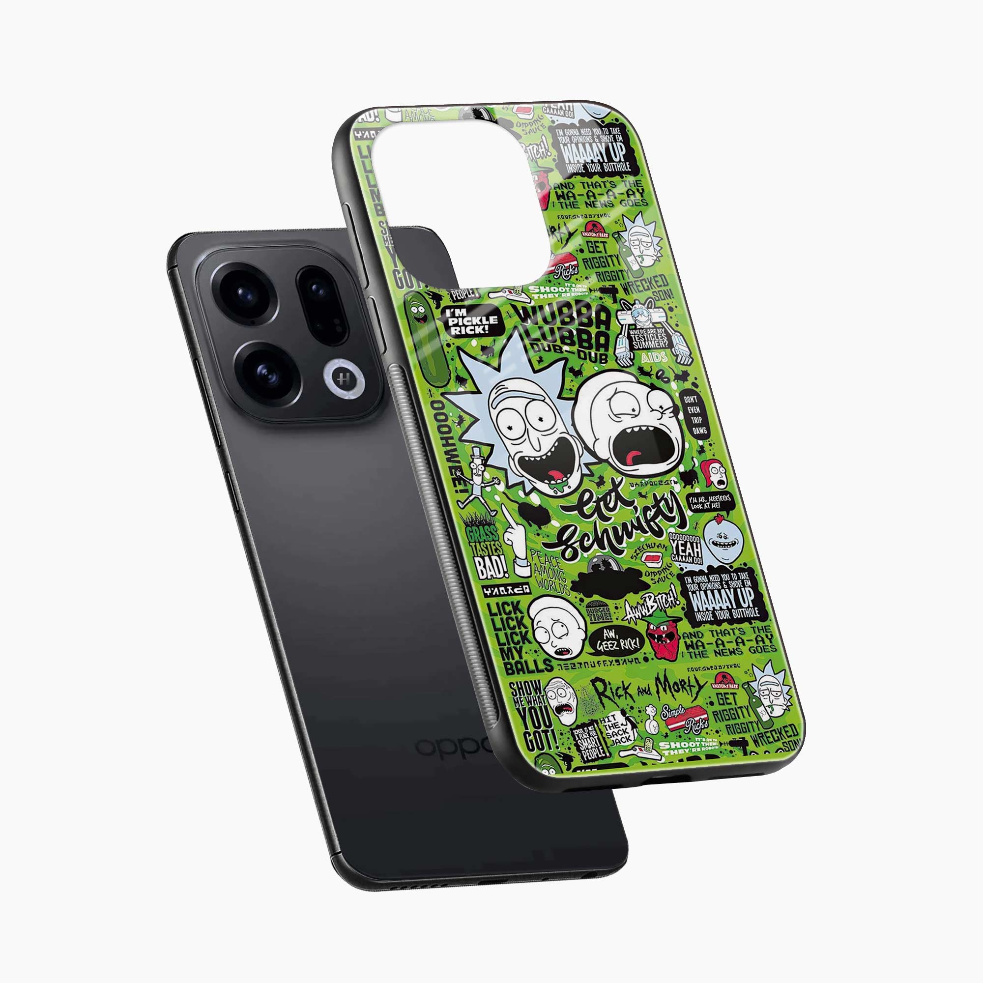 Rick And Morty Oppo Find X9 Back Cover