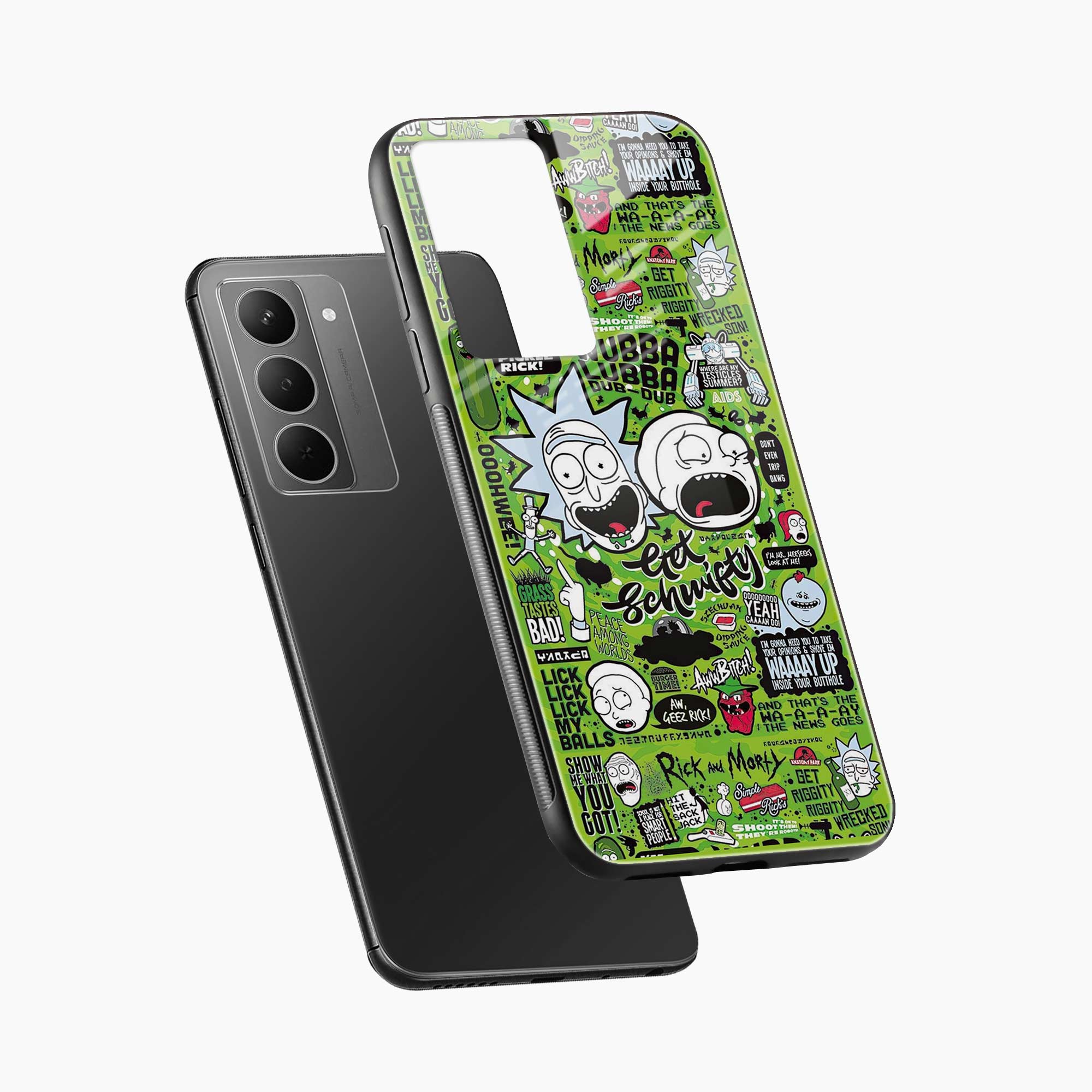 Rick And Morty Realme Narzo 80x 5G Back Cover